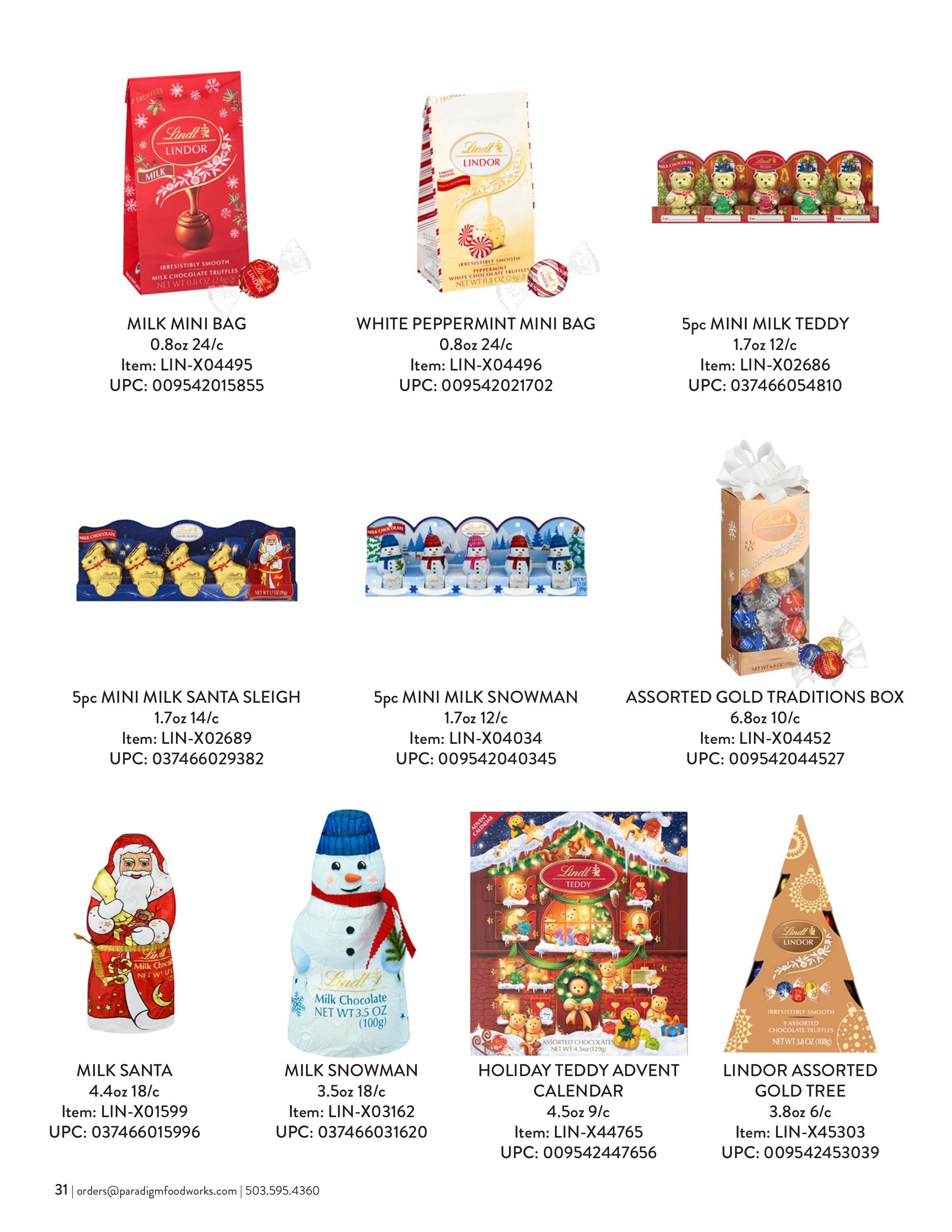 Paradigm Foodworks Holiday Foods Catalog Weekly Ad January 1 - December 31, 2026