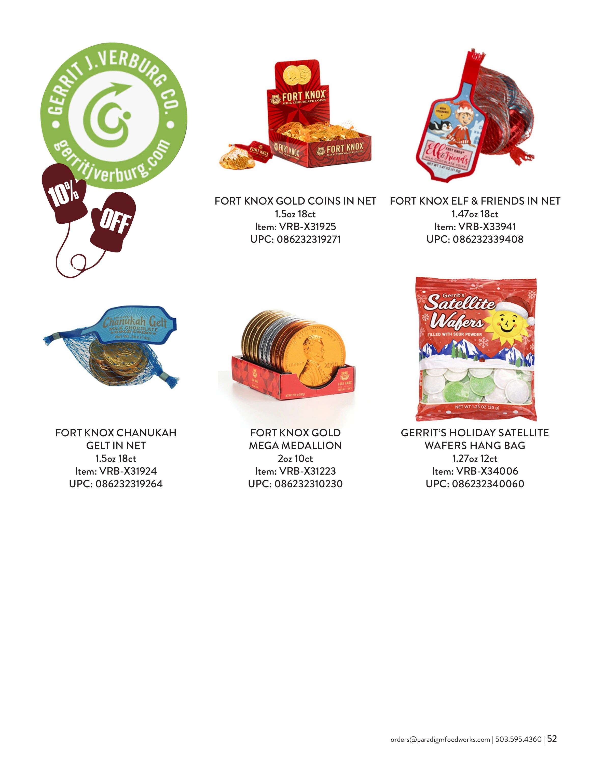 Paradigm Foodworks Holiday Foods Catalog Weekly Ad January 1 - December 31, 2026