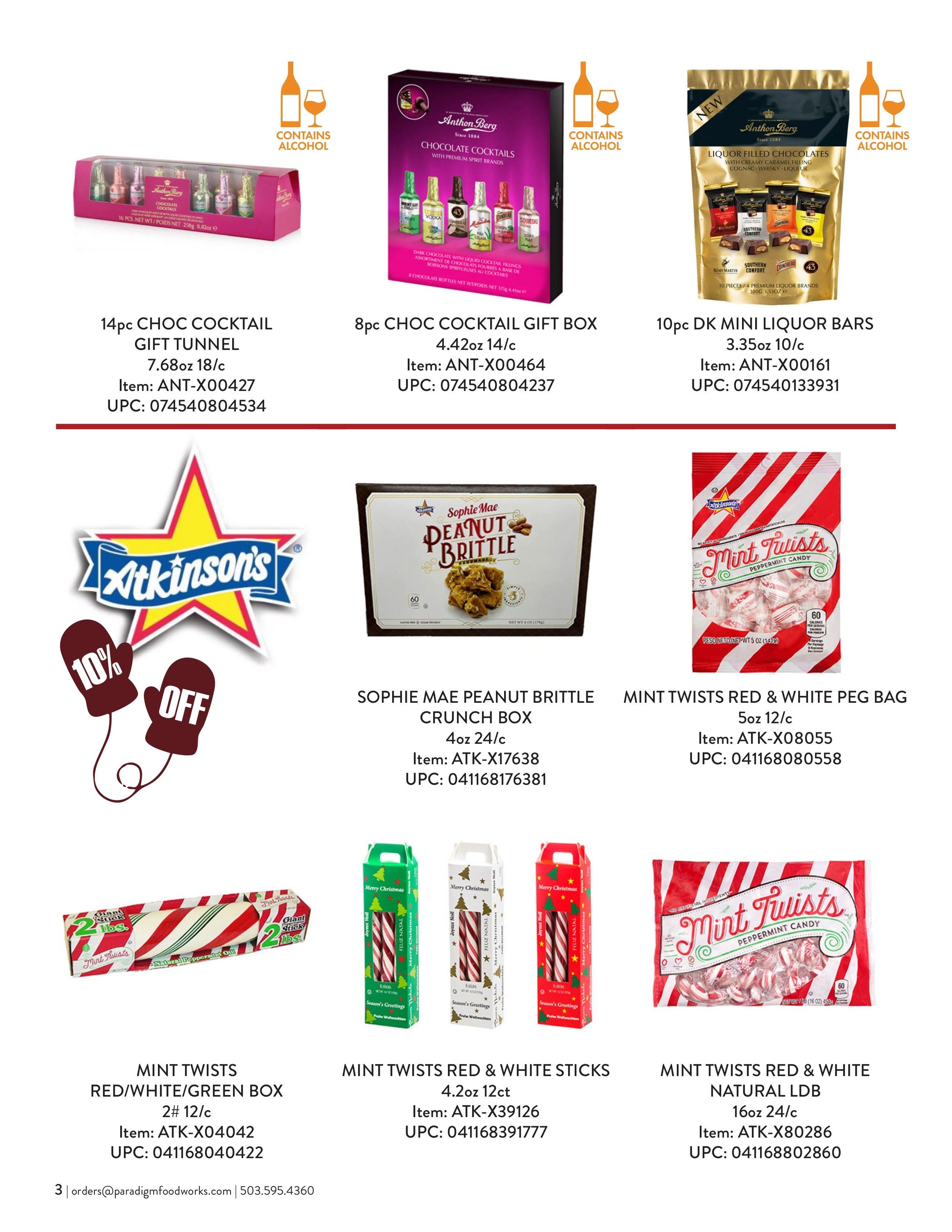 Paradigm Foodworks Holiday Foods Catalog Weekly Ad January 1 - December 31, 2026
