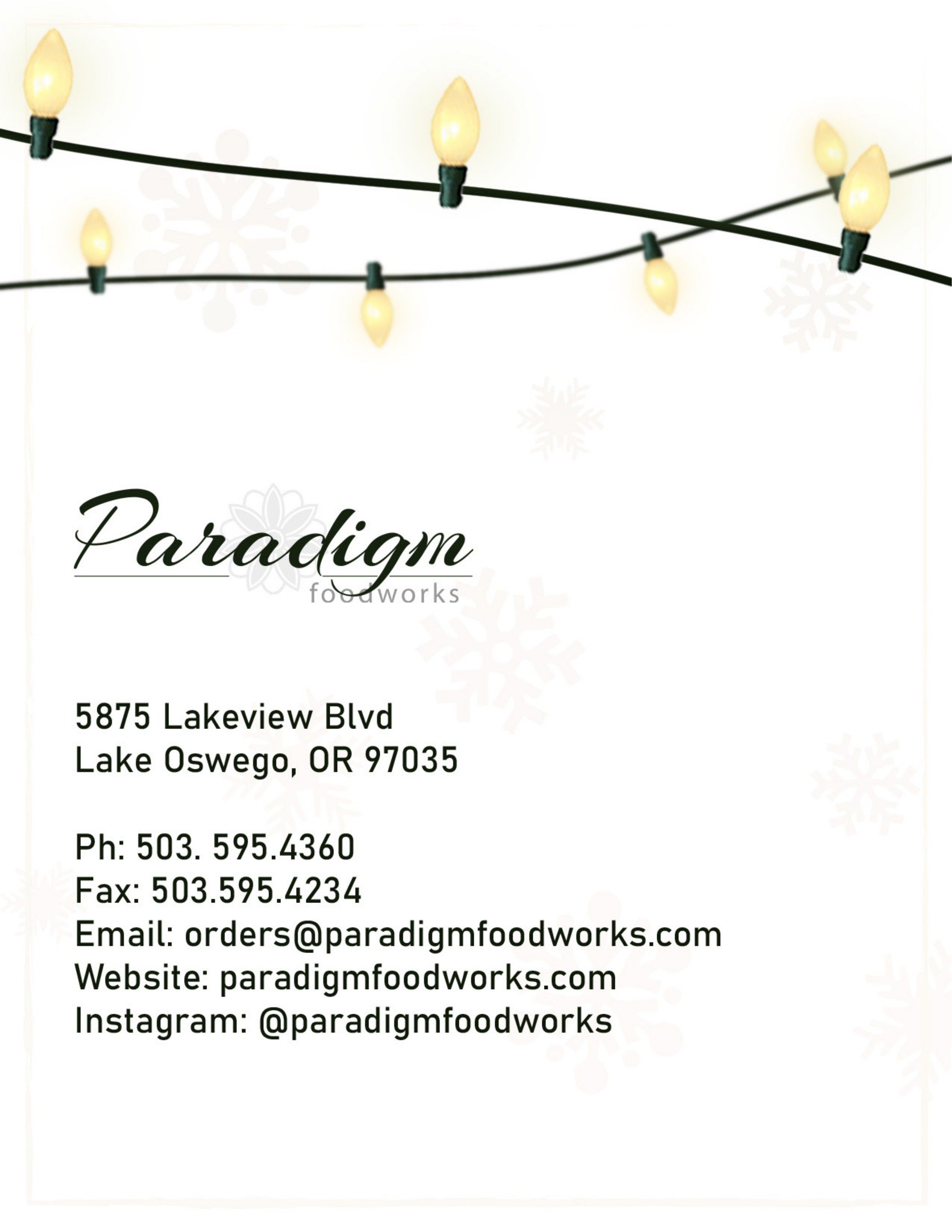 Paradigm Foodworks Holiday Foods Catalog Weekly Ad January 1 - December 31, 2026