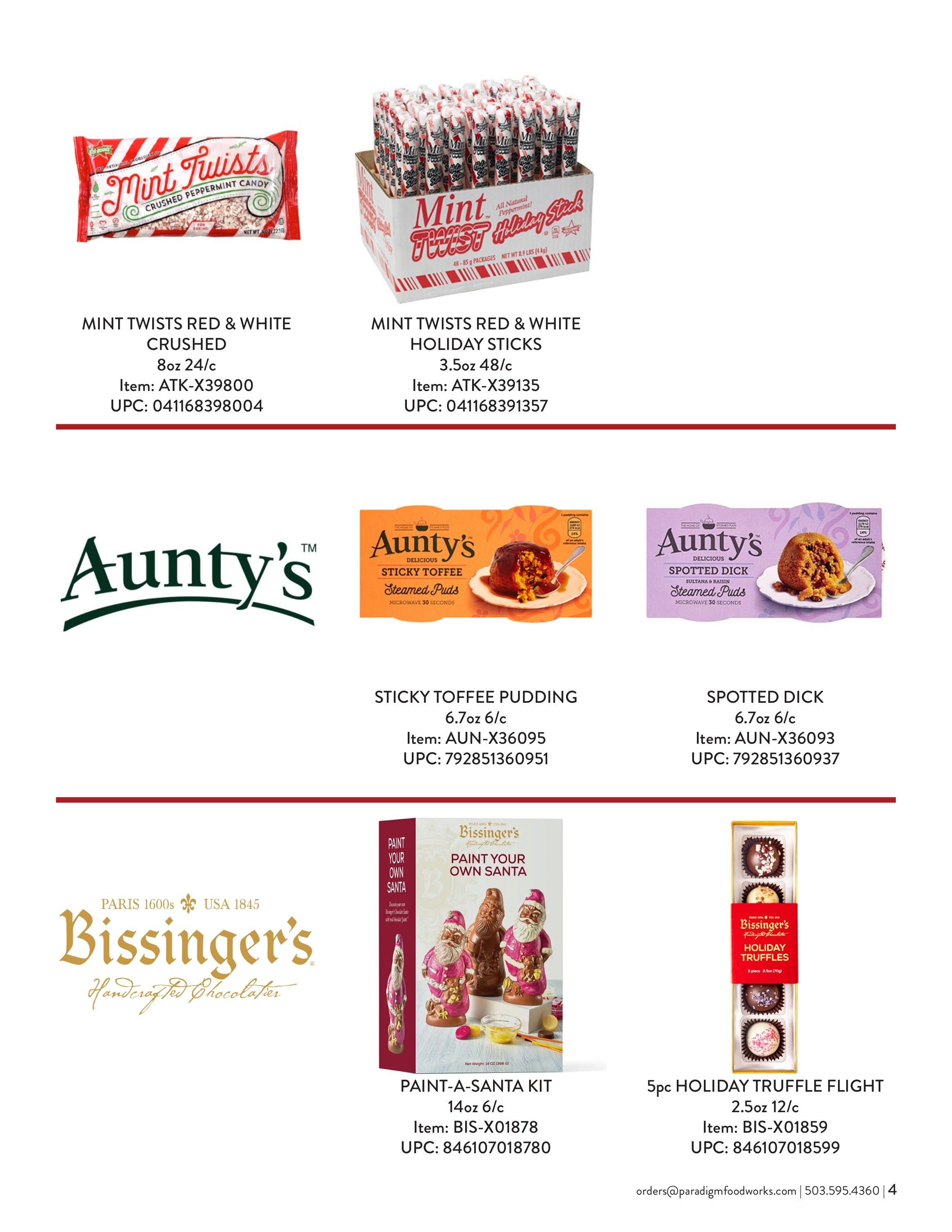 Paradigm Foodworks Holiday Foods Catalog Weekly Ad January 1 - December 31, 2026