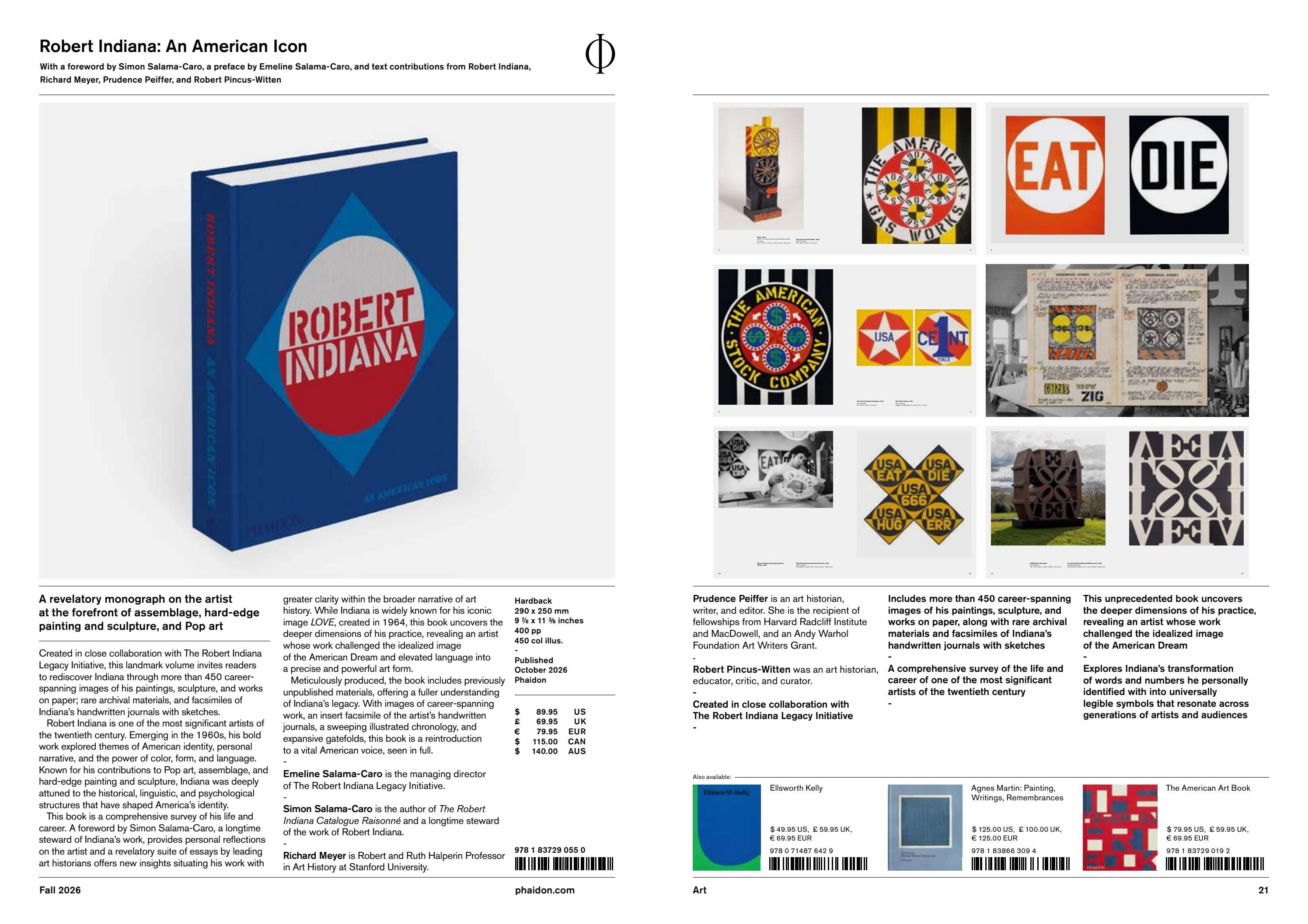Phaidon Fall Book Catalog Weekly Ad January 1 - December 31, 2026