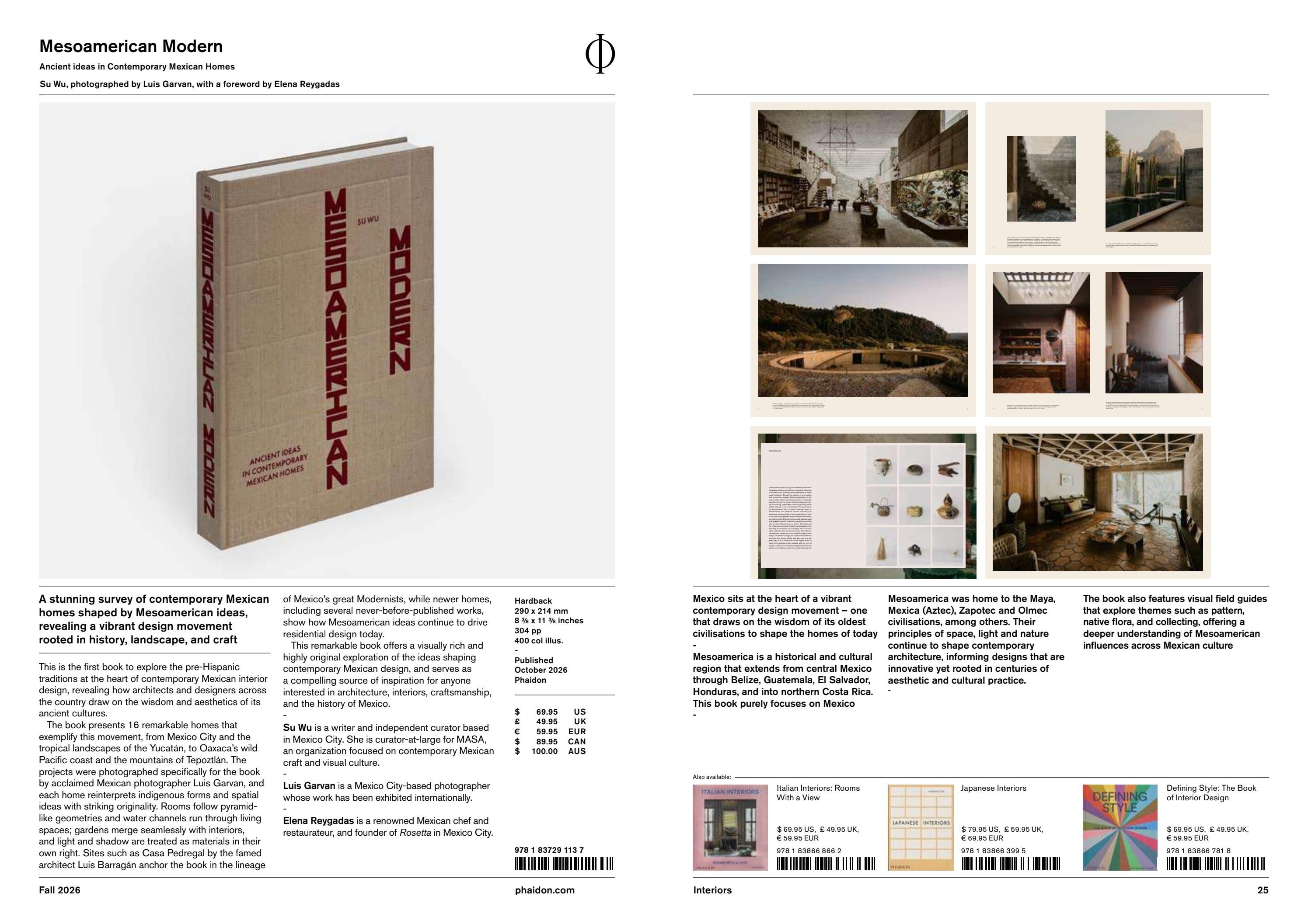 Phaidon Fall Book Catalog Weekly Ad January 1 - December 31, 2026