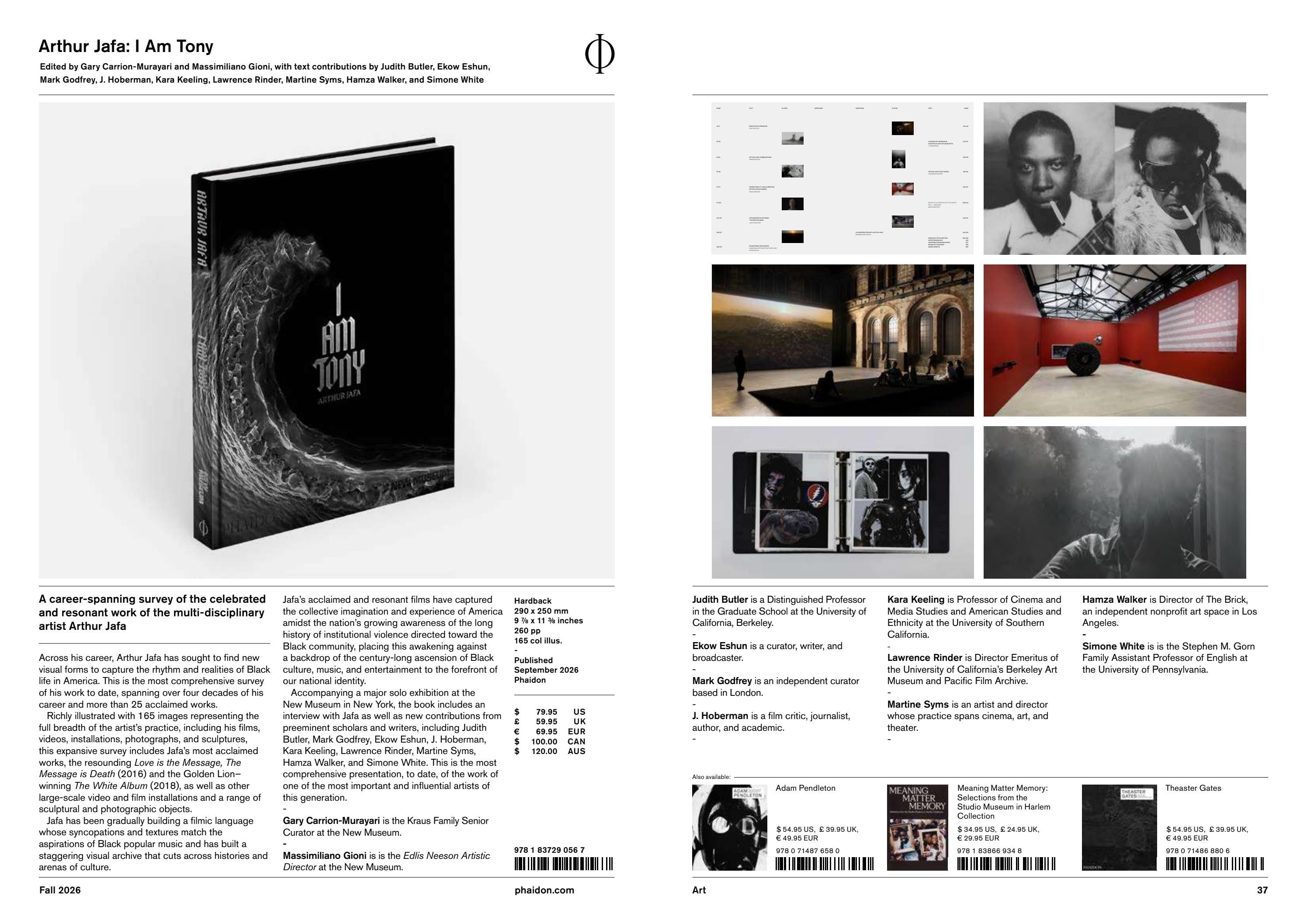 Phaidon Fall Book Catalog Weekly Ad January 1 - December 31, 2026
