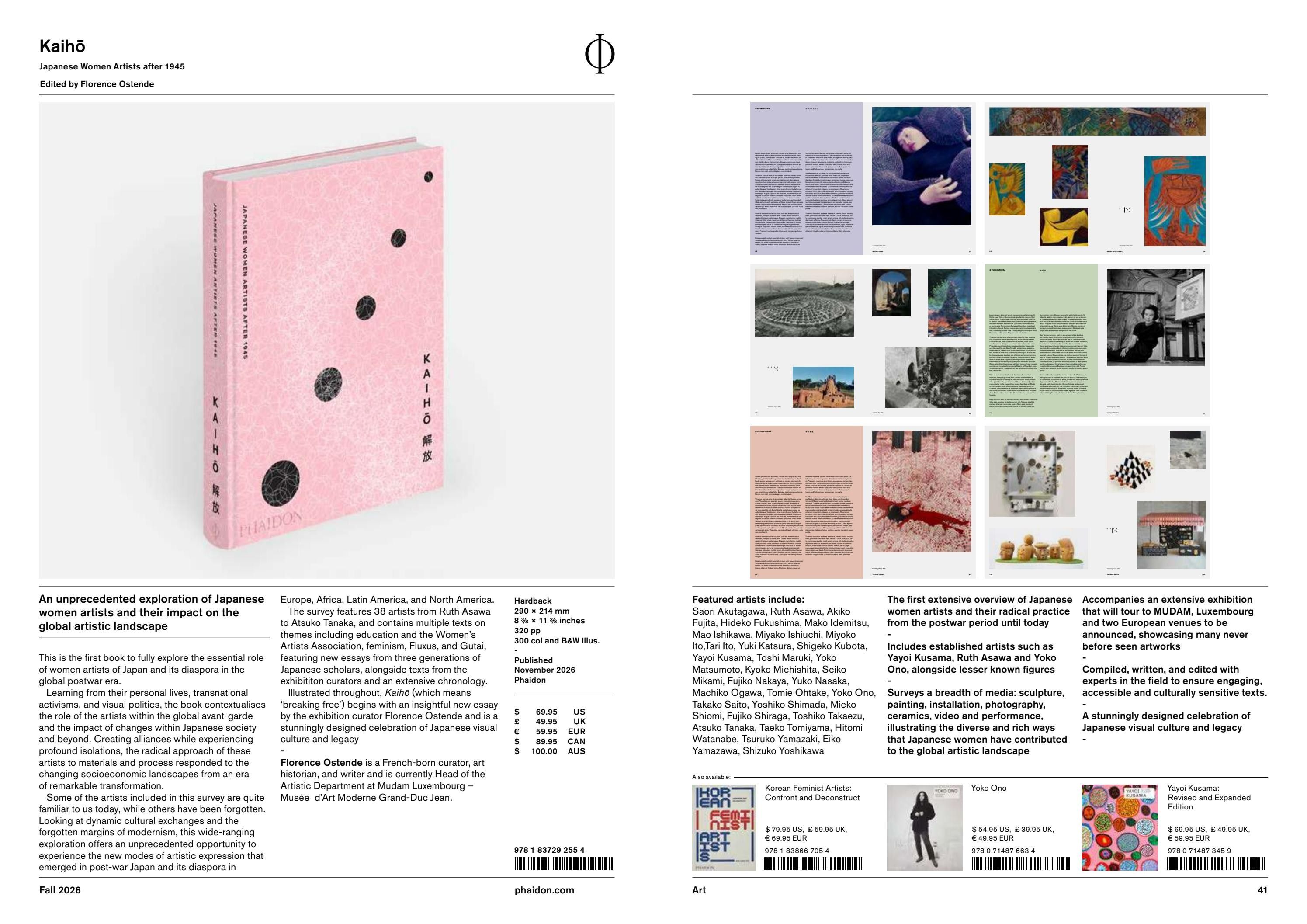 Phaidon Fall Book Catalog Weekly Ad January 1 - December 31, 2026
