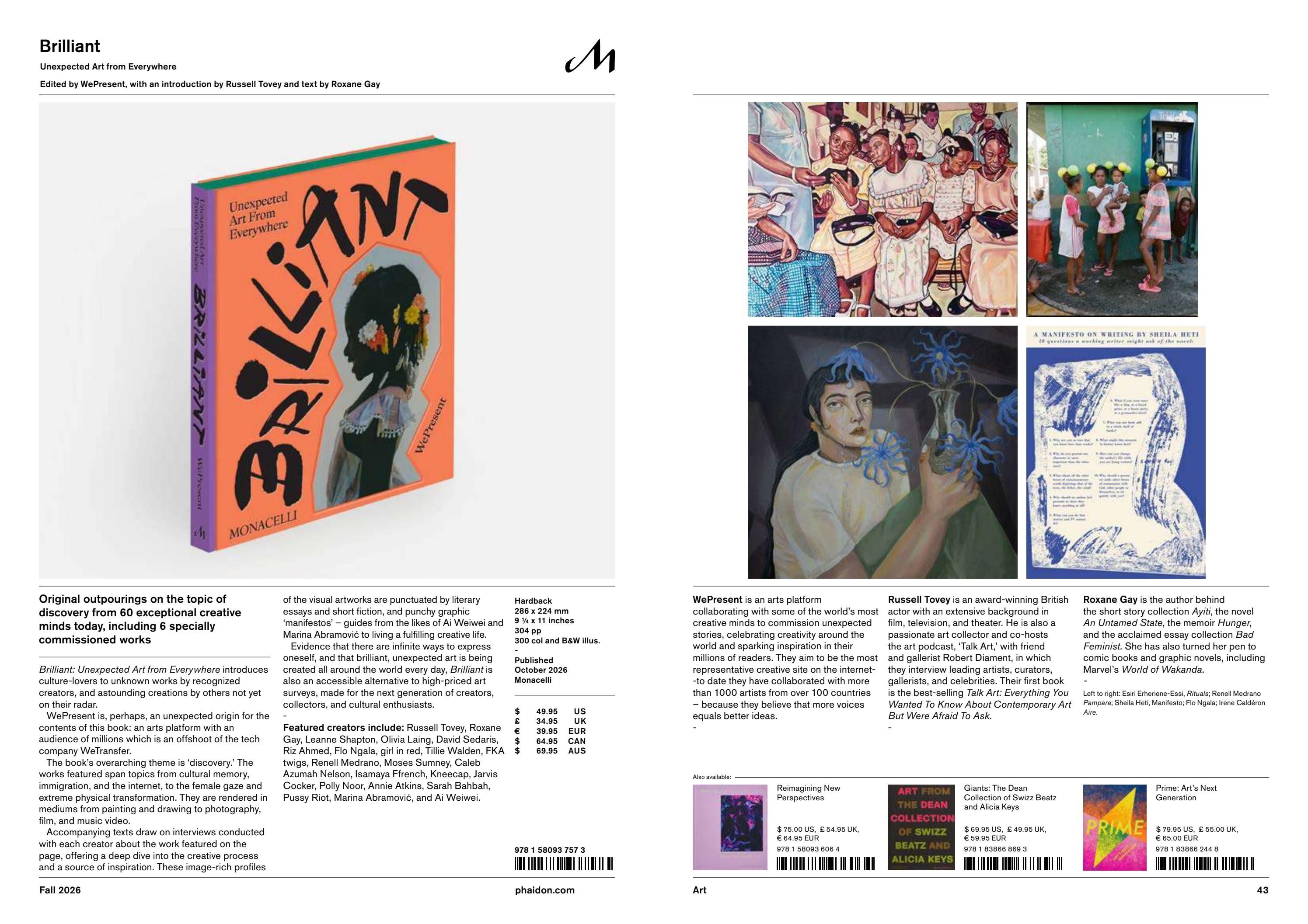 Phaidon Fall Book Catalog Weekly Ad January 1 - December 31, 2026