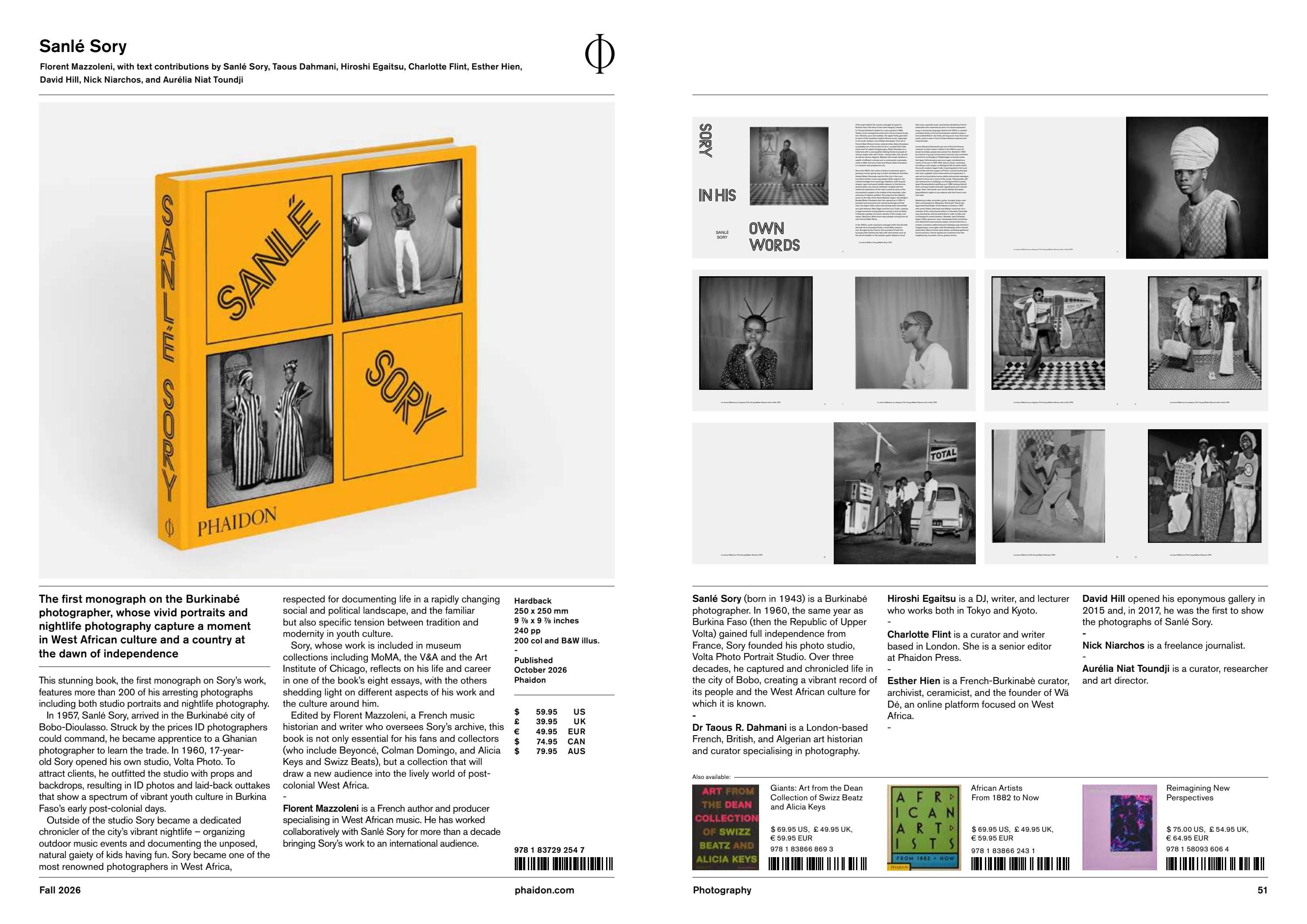 Phaidon Fall Book Catalog Weekly Ad January 1 - December 31, 2026