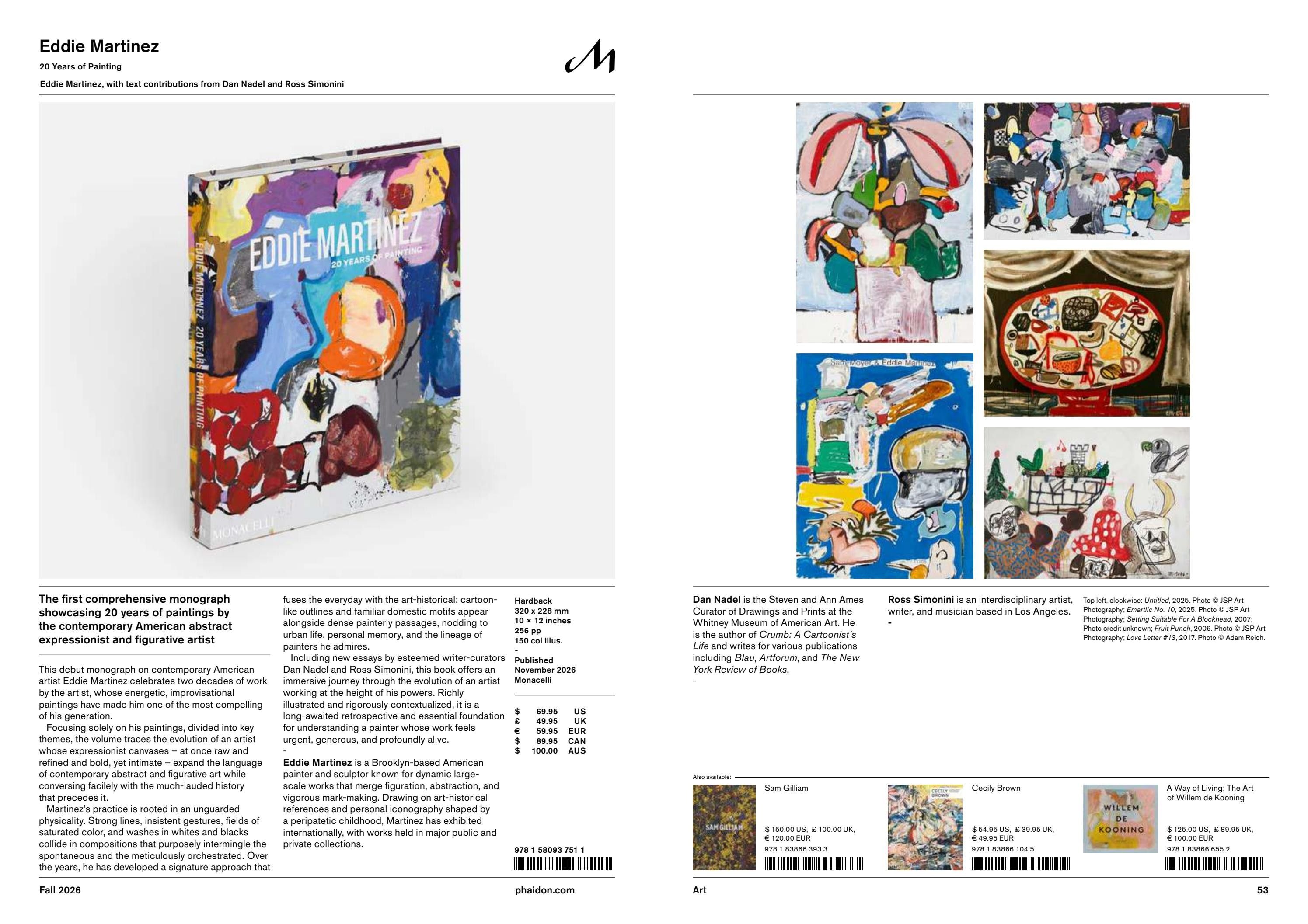 Phaidon Fall Book Catalog Weekly Ad January 1 - December 31, 2026