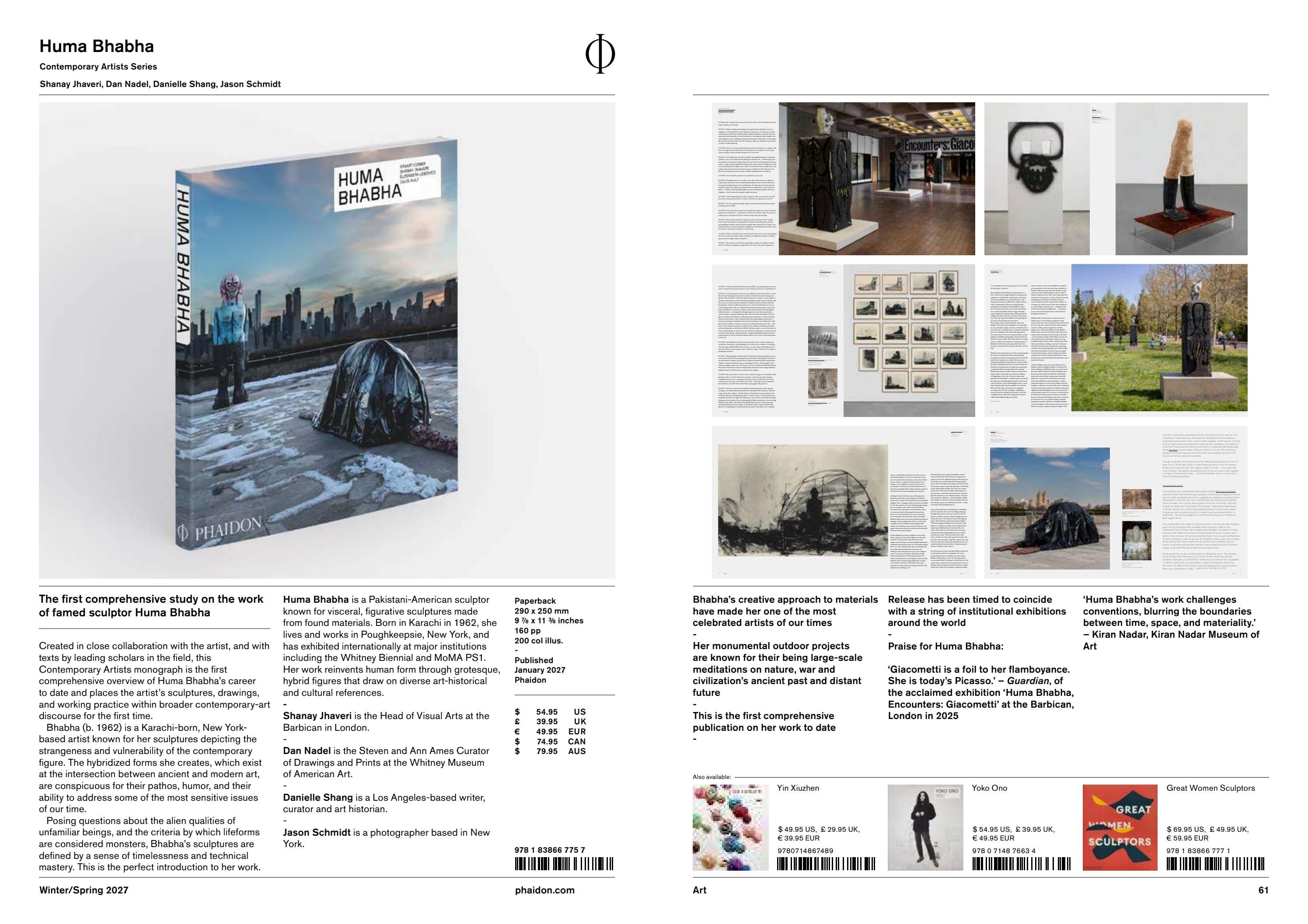 Phaidon Fall Book Catalog Weekly Ad January 1 - December 31, 2026