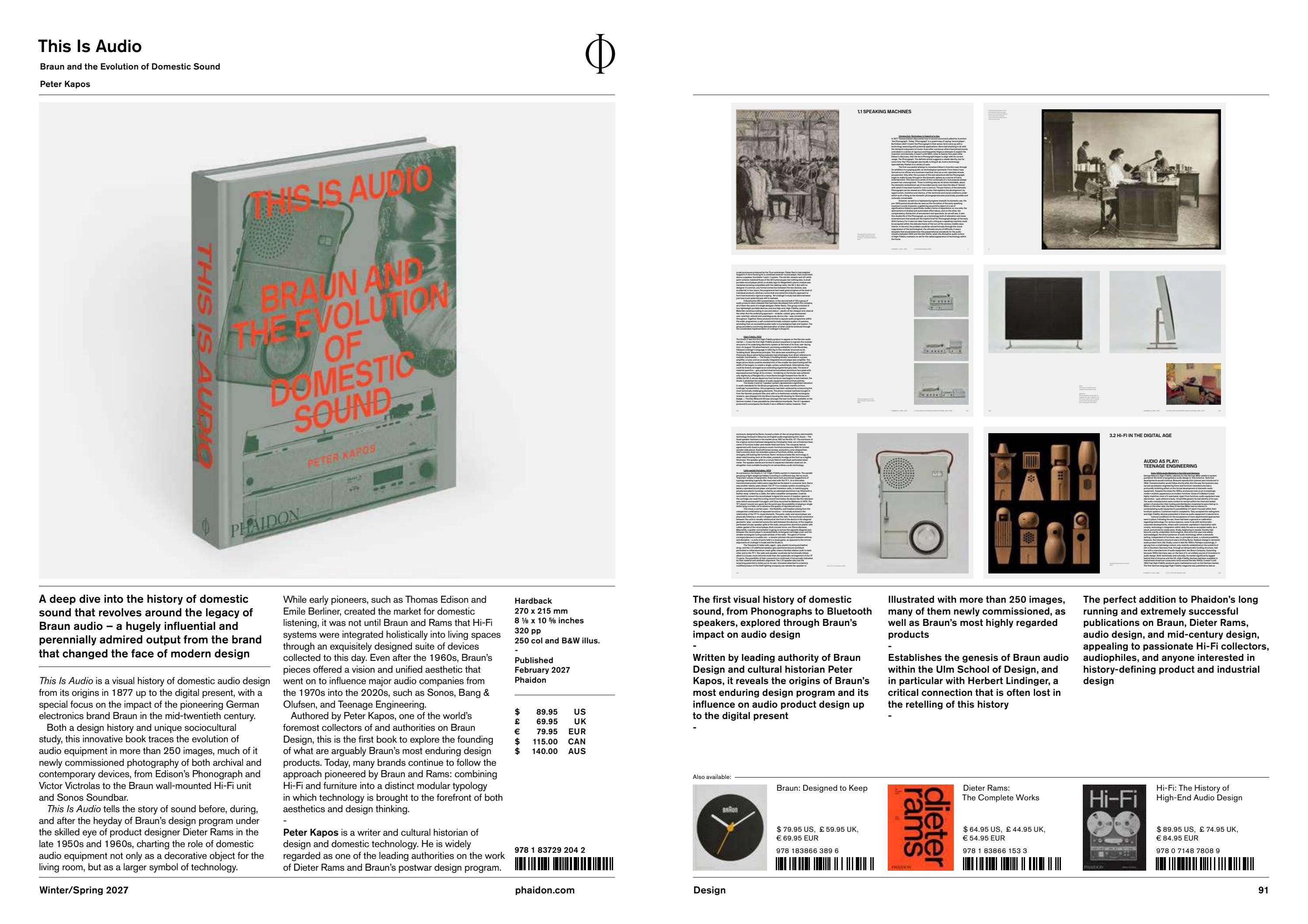 Phaidon Fall Book Catalog Weekly Ad January 1 - December 31, 2026