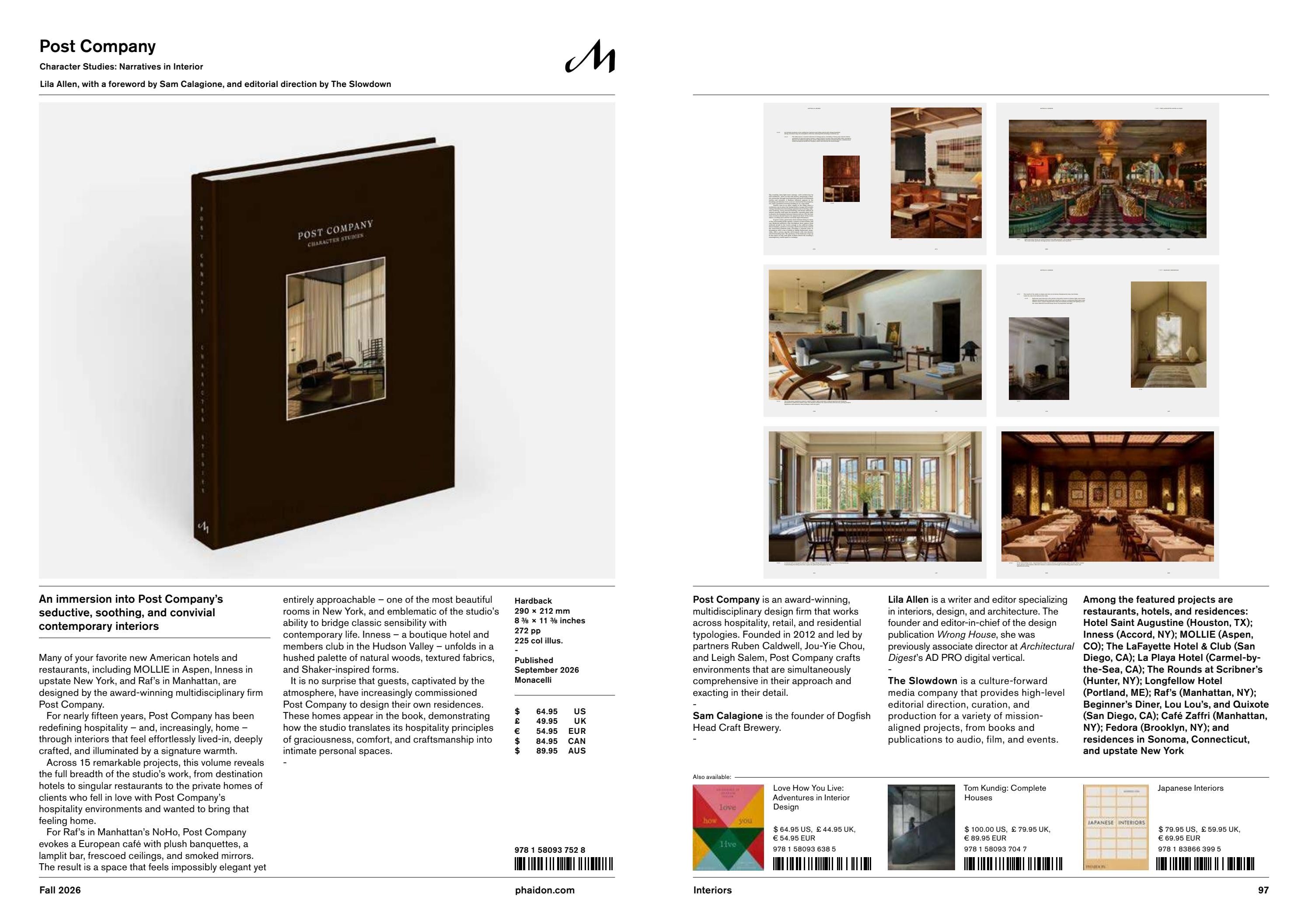 Phaidon Fall Book Catalog Weekly Ad January 1 - December 31, 2026