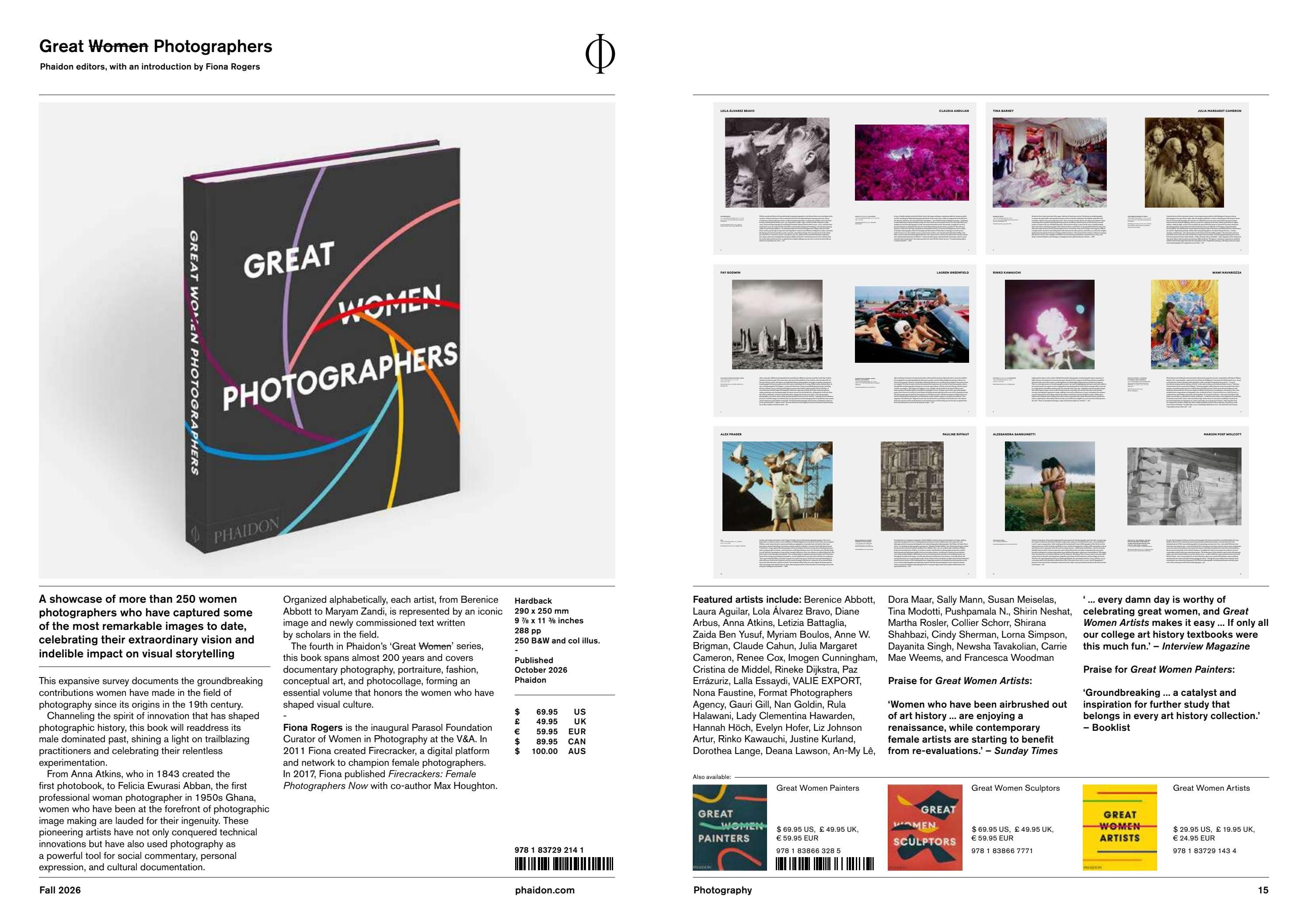 Phaidon Fall Book Catalog Weekly Ad January 1 - December 31, 2026