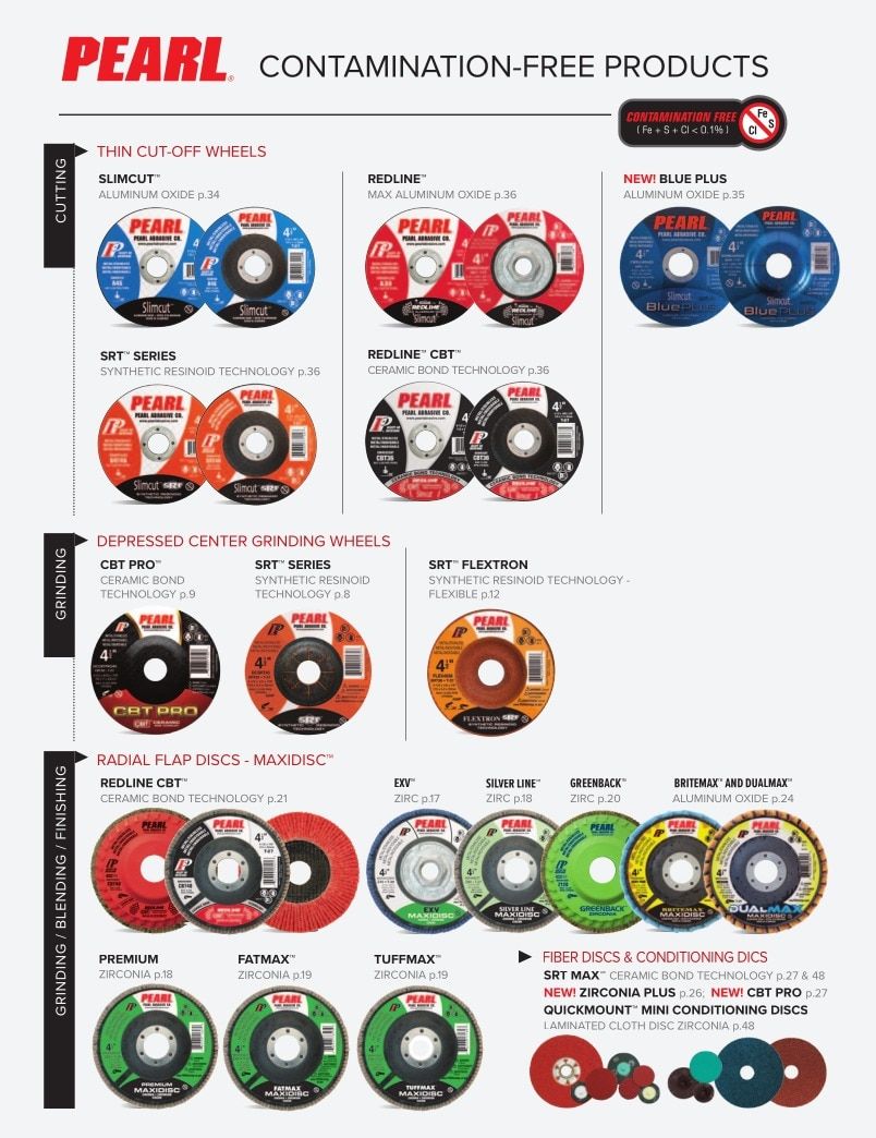 Pearl Abrasive Abrasive Products Catalog Weekly Ad January 1 - December 31, 2026