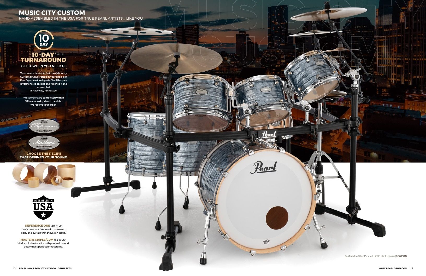 Pearl Drums Drum Sets Catalog Weekly Ad January 1 - December 31, 2026