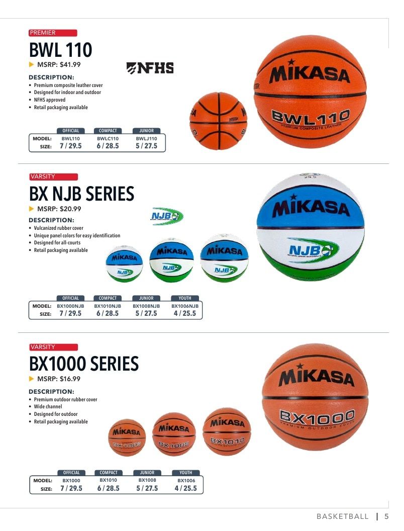 Mikasa Sports USA Sports Equipment Catalog Weekly Ad January 1 - December 31, 2026