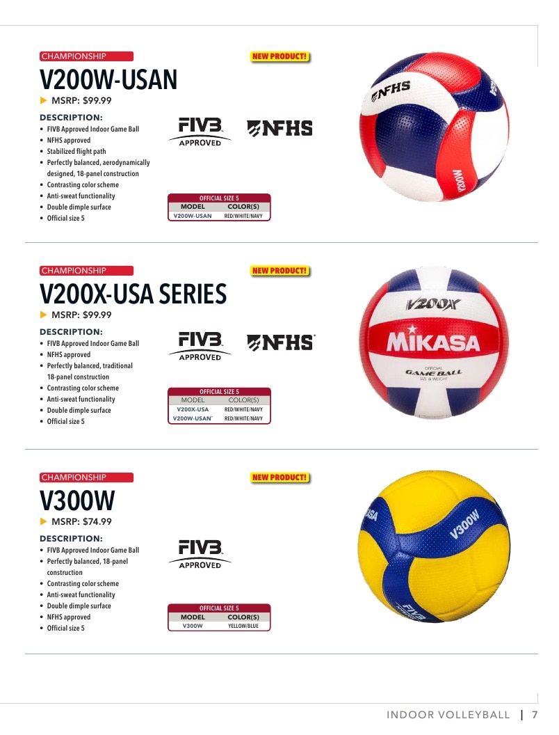 Mikasa Sports USA Sports Equipment Catalog Weekly Ad January 1 - December 31, 2026