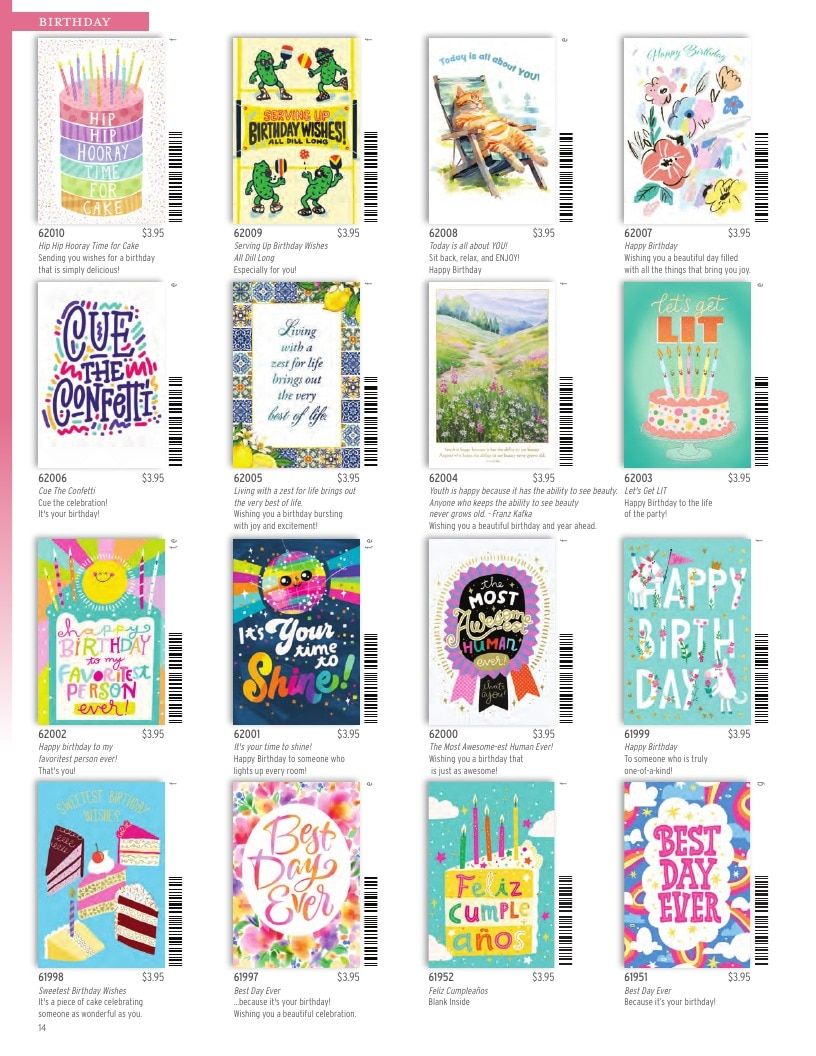Pictura USA Everyday Cards Catalog Weekly Ad January 1 - December 31, 2026