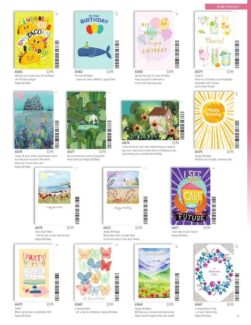 Pictura USA Everyday Cards Catalog Weekly Ad January 1 - December 31, 2026