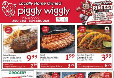 Piggly Wiggly Weekly Ad August 31 - September 6, 2026