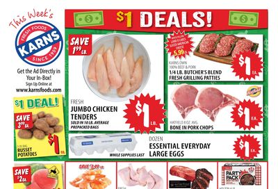 Karns Foods Weekly Ad August 31 - September 7, 2026
