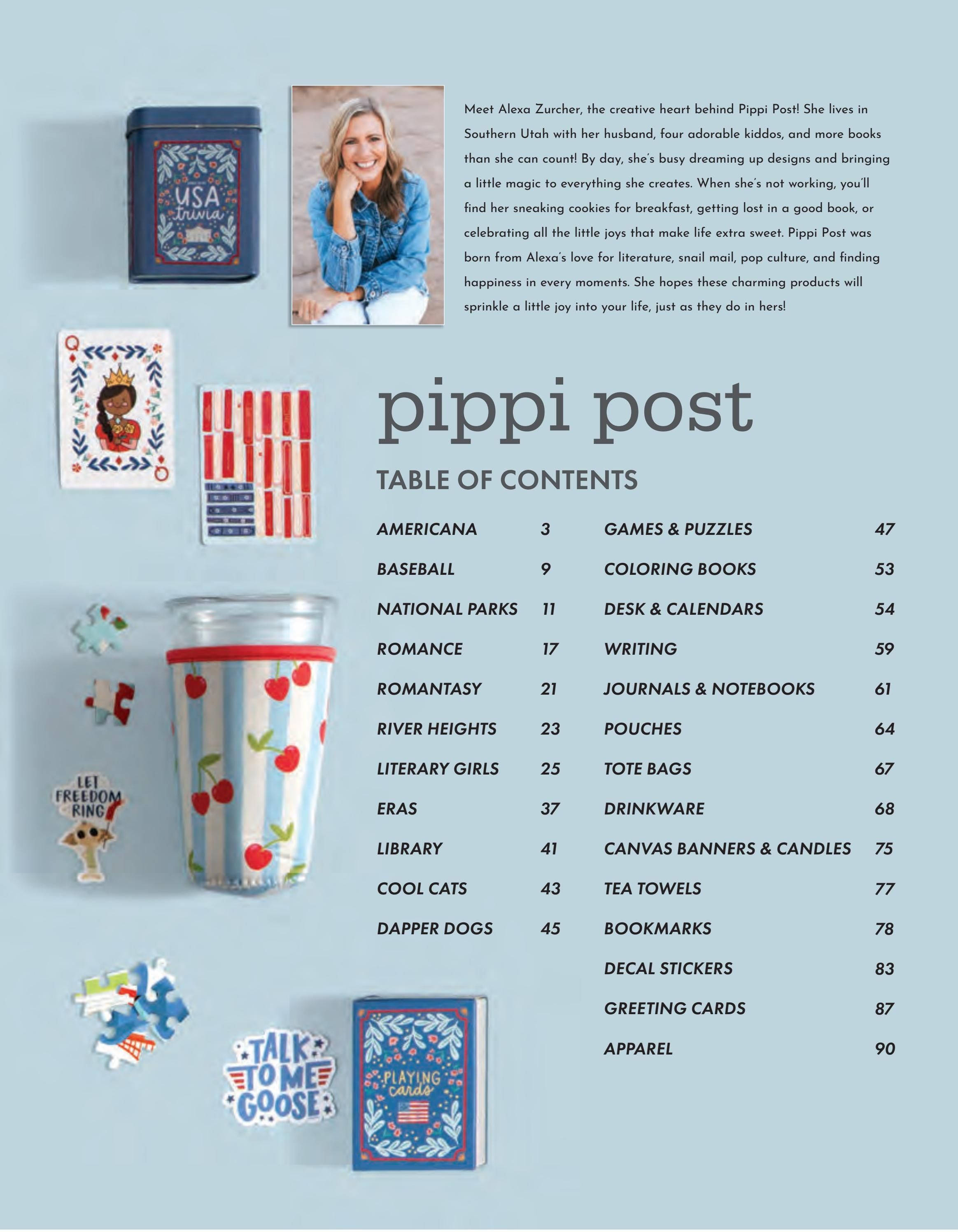 Pippi Post Stationery Catalog Weekly Ad January 1 - December 31, 2026