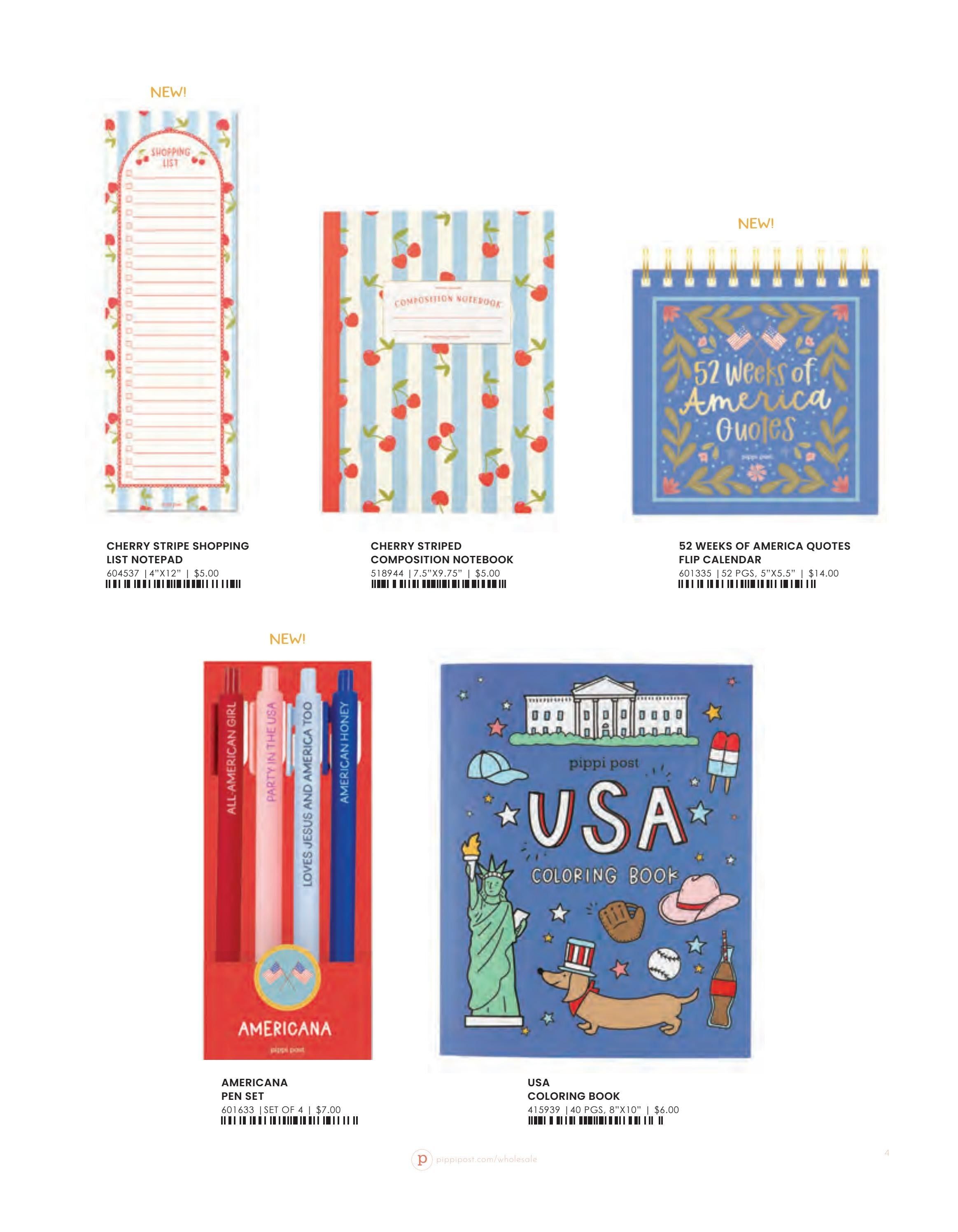 Pippi Post Stationery Catalog Weekly Ad January 1 - December 31, 2026