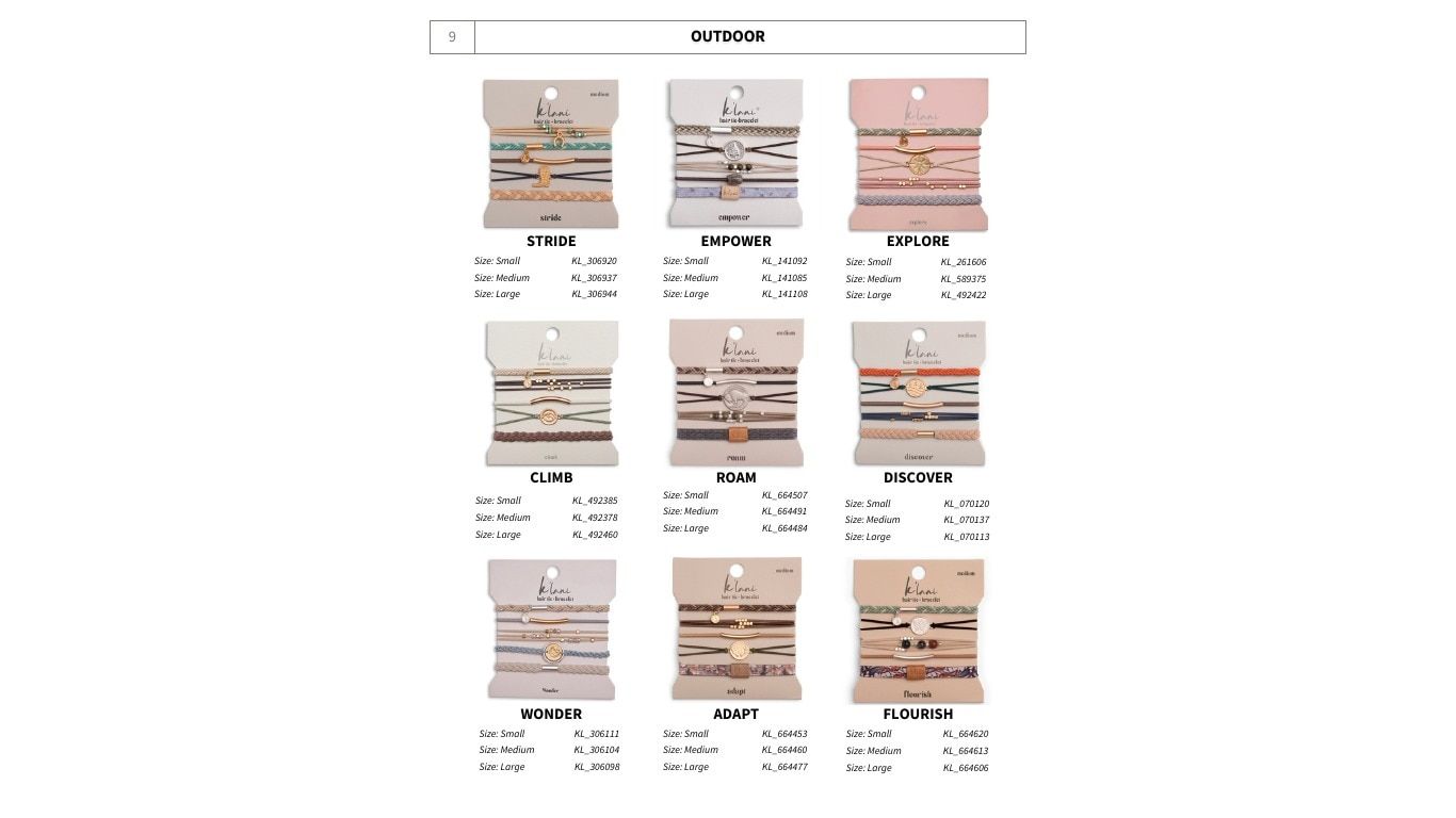 K'lani Hair Accessories Catalog Weekly Ad January 1 - December 31, 2026