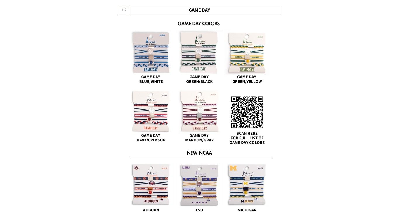 K'lani Hair Accessories Catalog Weekly Ad January 1 - December 31, 2026