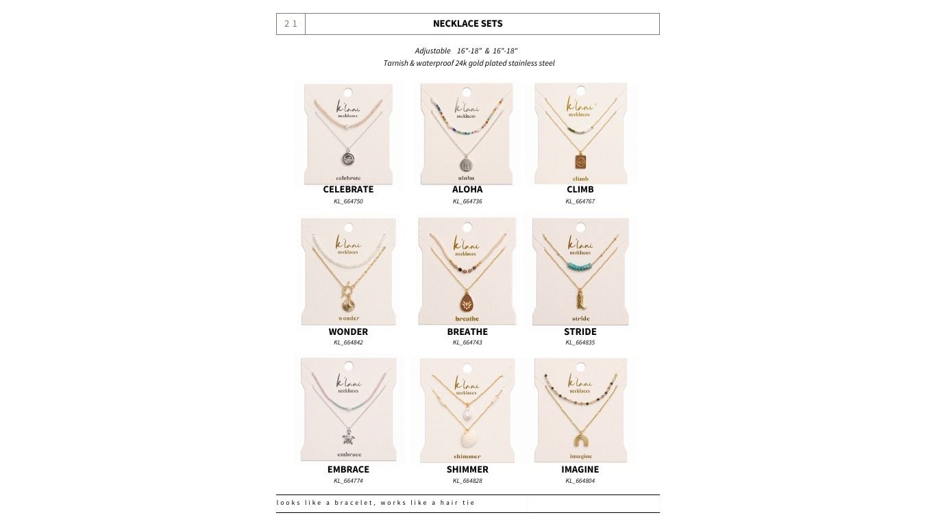 K'lani Hair Accessories Catalog Weekly Ad January 1 - December 31, 2026