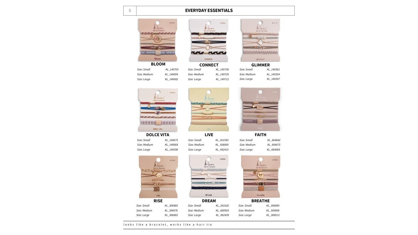 K'lani Hair Accessories Catalog Weekly Ad January 1 - December 31, 2026