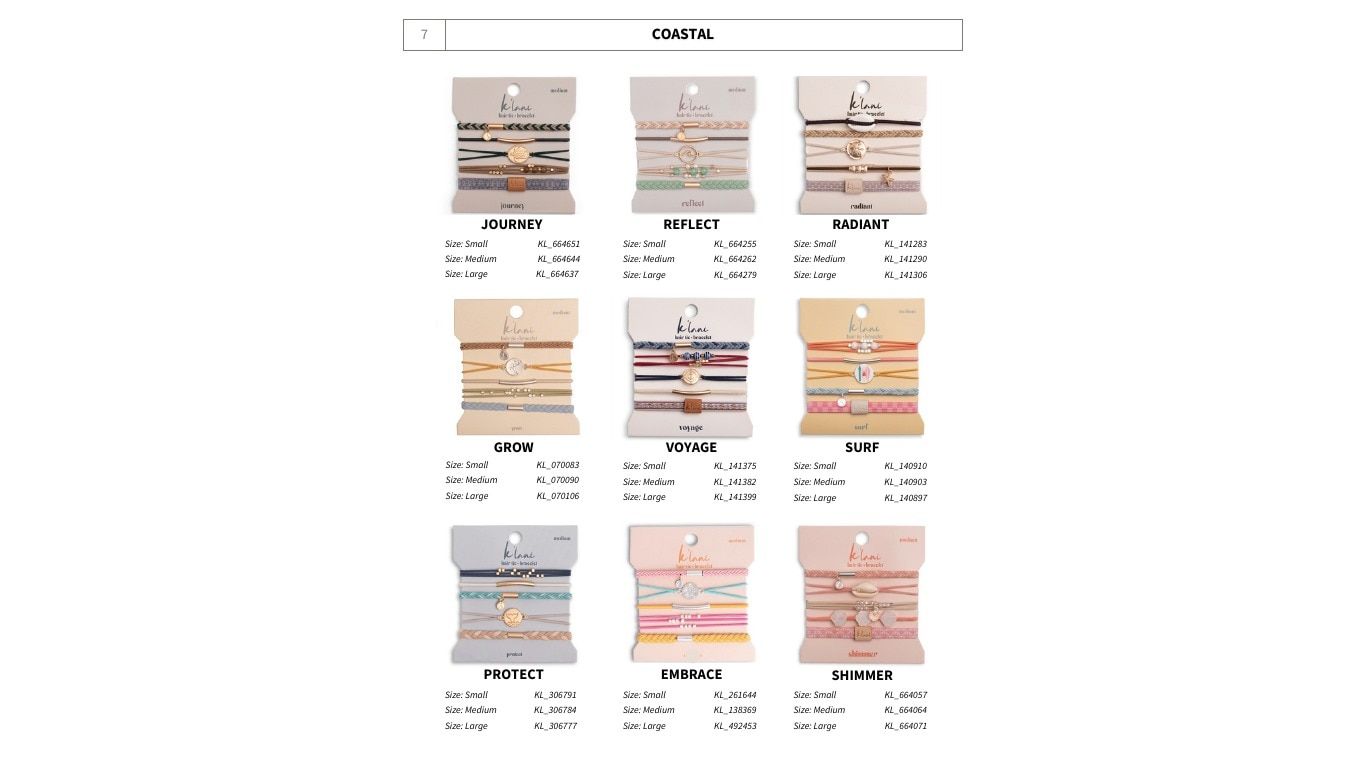 K'lani Hair Accessories Catalog Weekly Ad January 1 - December 31, 2026