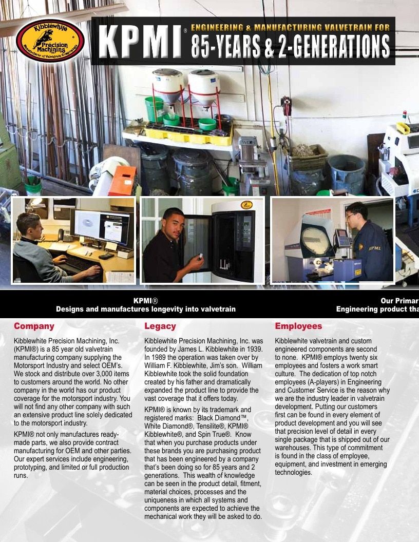 KPMI Engine Parts Catalog Weekly Ad January 1 - December 31, 2026