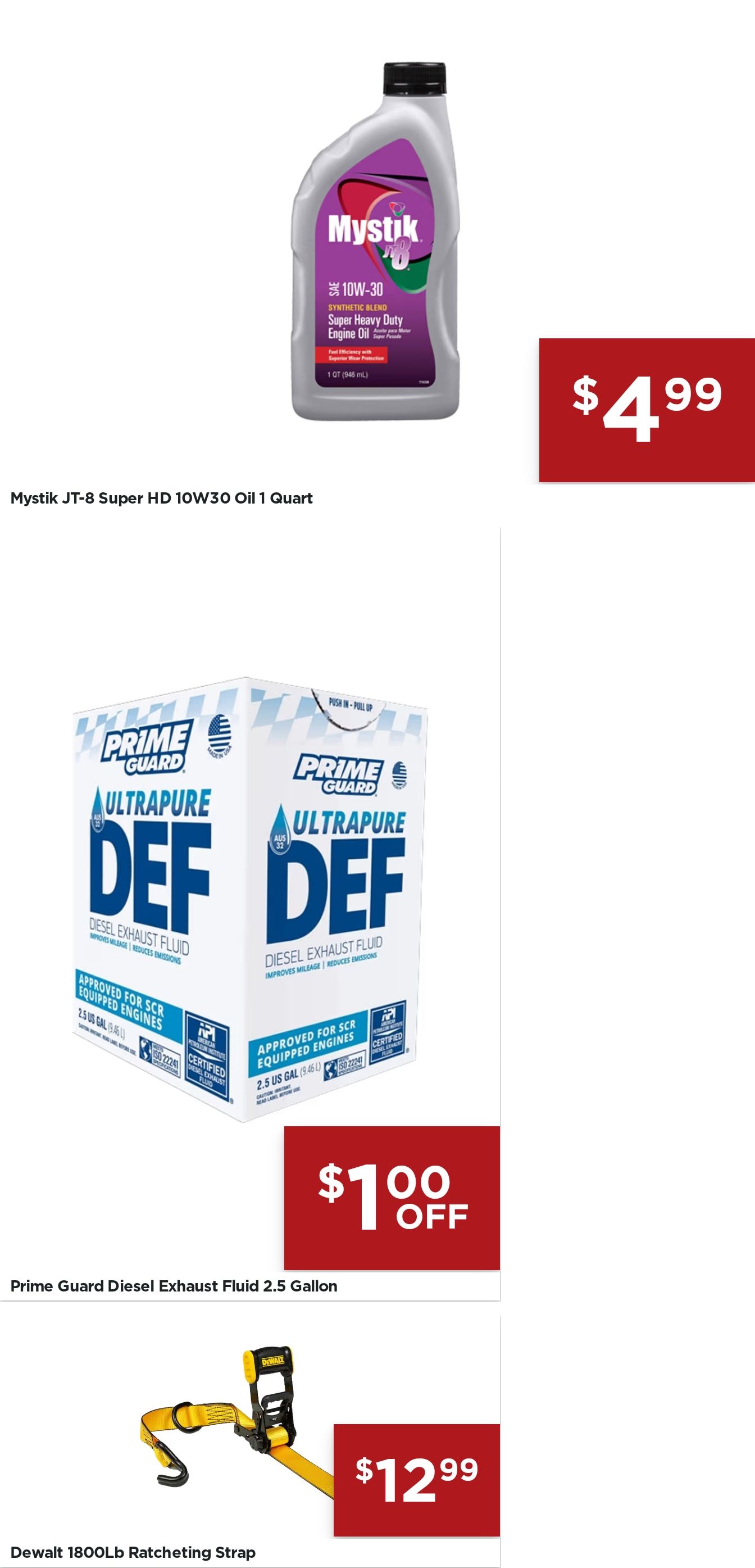 L&M Fleet Supply Weekly Ad August 30 - September 7, 2026