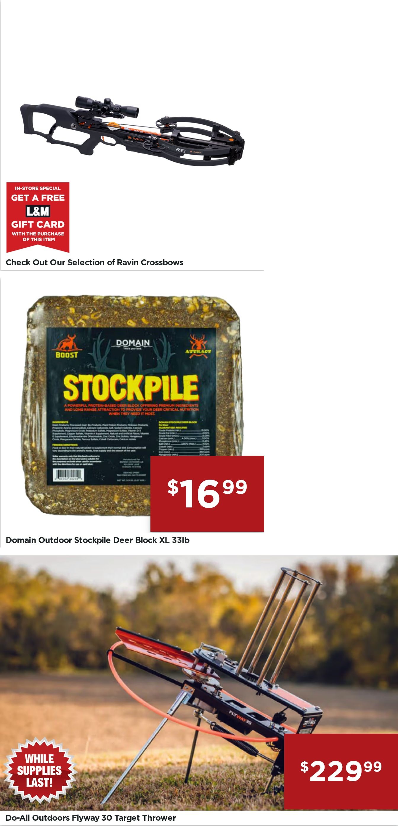 L&M Fleet Supply Weekly Ad August 30 - September 7, 2026