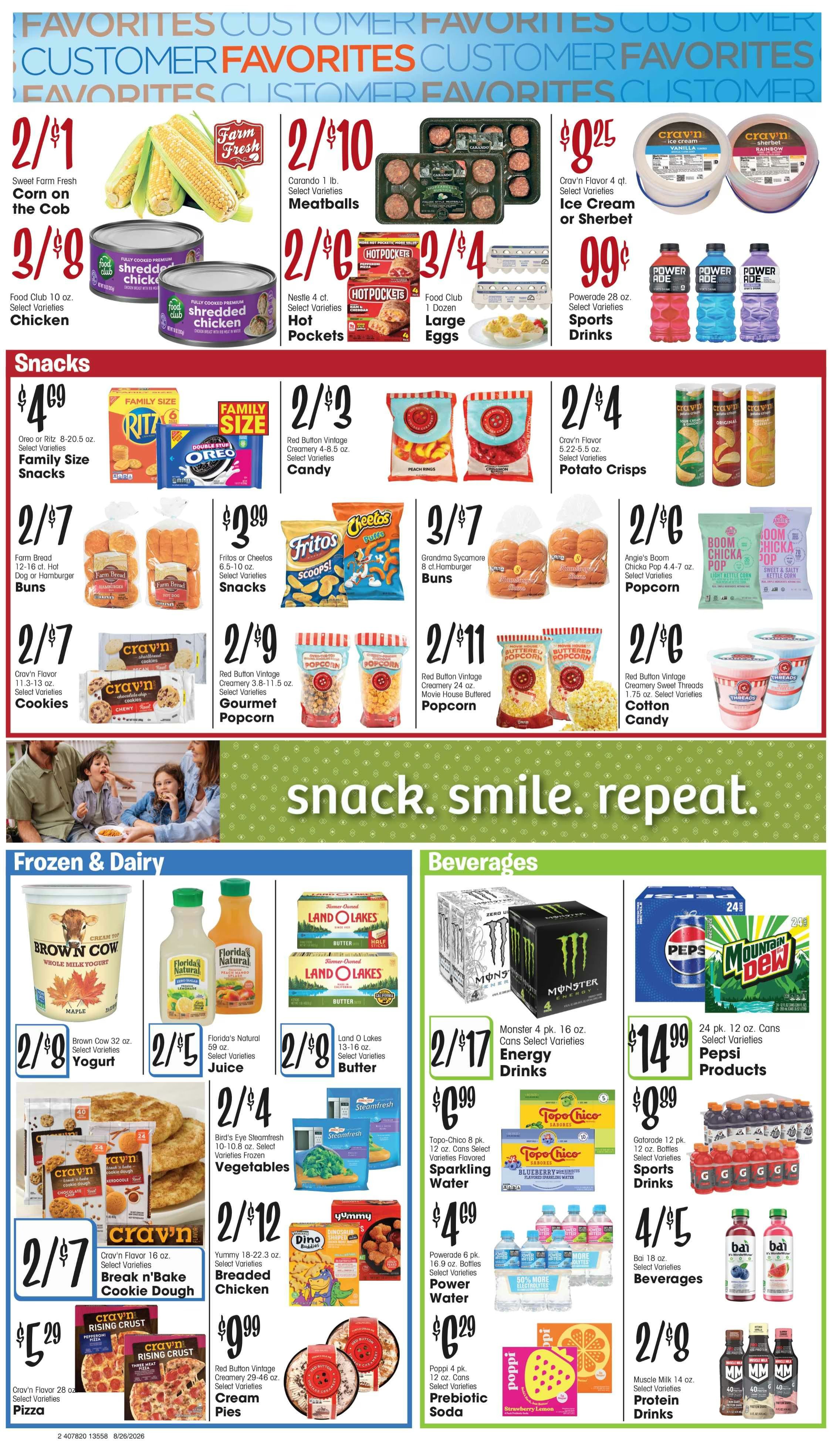 L&P Grocery (215 N Main St, Boulder, MT) Weekly Ad August 26 - September 1, 2026