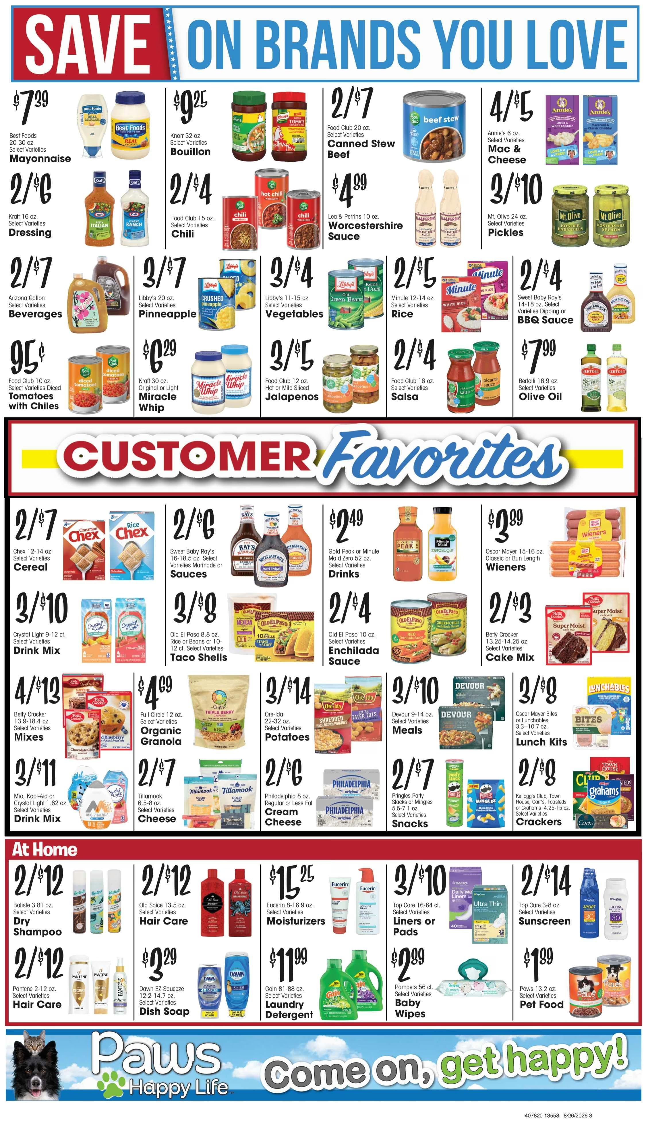 L&P Grocery (215 N Main St, Boulder, MT) Weekly Ad August 26 - September 1, 2026