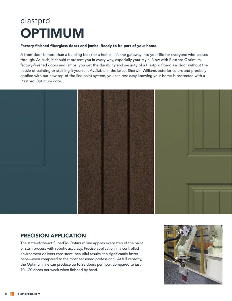 Plastpro Door Products Catalog Weekly Ad January 1 - December 31, 2026