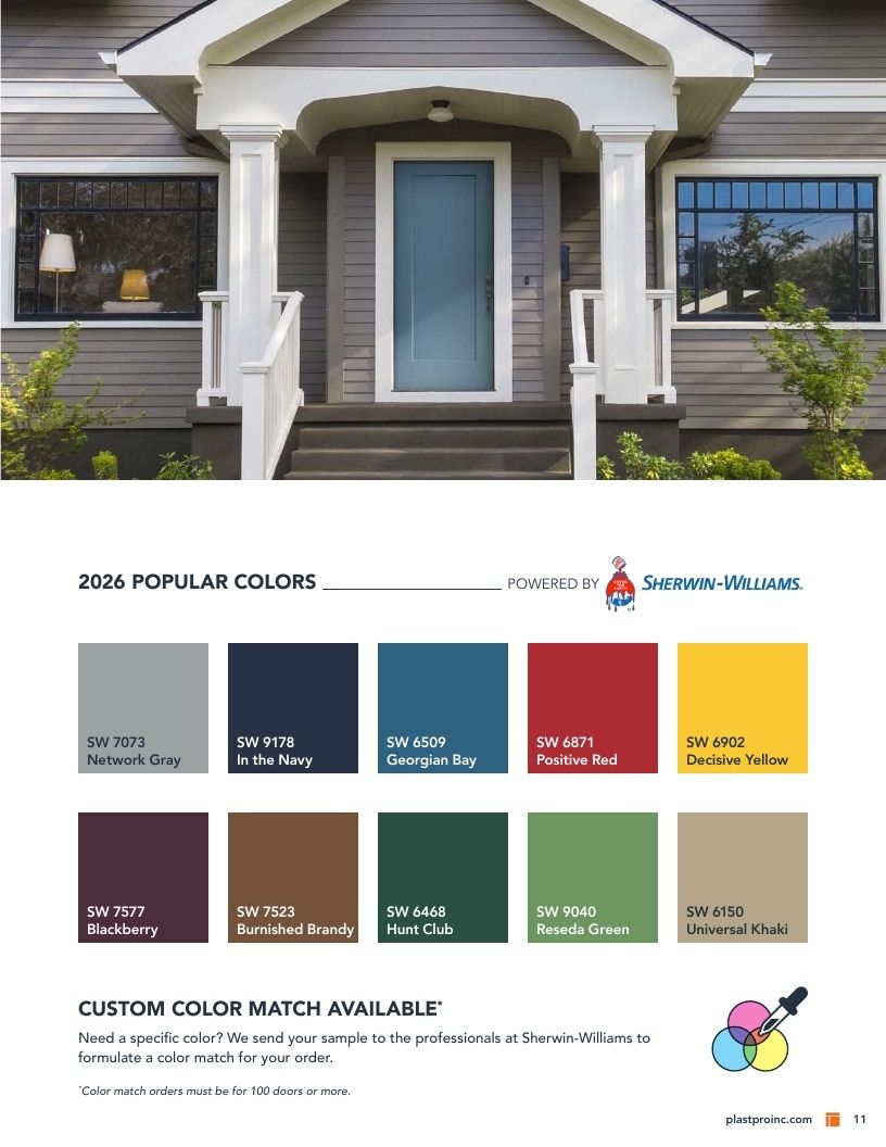 Plastpro Door Products Catalog Weekly Ad January 1 - December 31, 2026