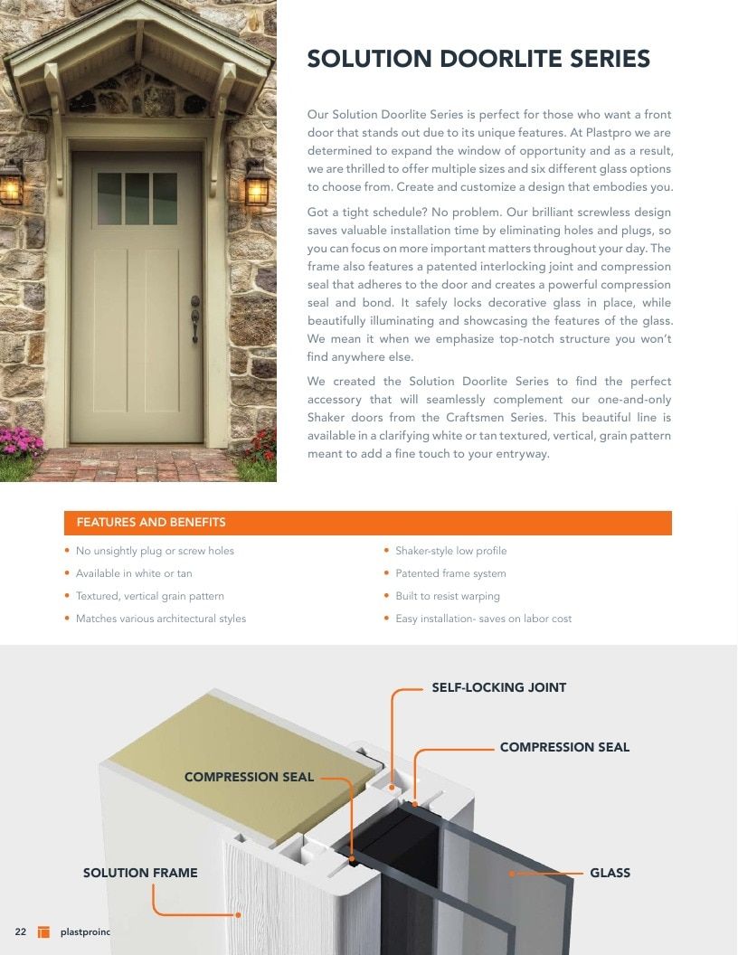 Plastpro Door Products Catalog Weekly Ad January 1 - December 31, 2026