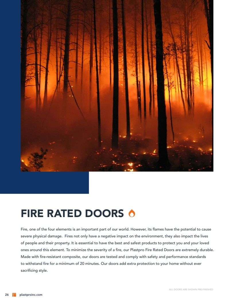 Plastpro Door Products Catalog Weekly Ad January 1 - December 31, 2026