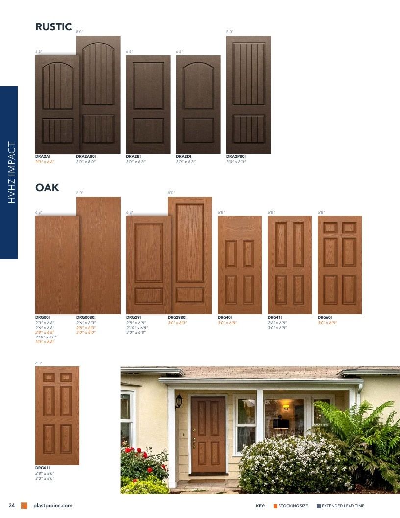 Plastpro Door Products Catalog Weekly Ad January 1 - December 31, 2026