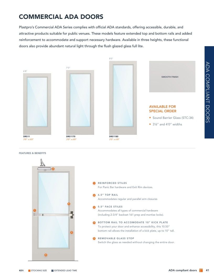 Plastpro Door Products Catalog Weekly Ad January 1 - December 31, 2026