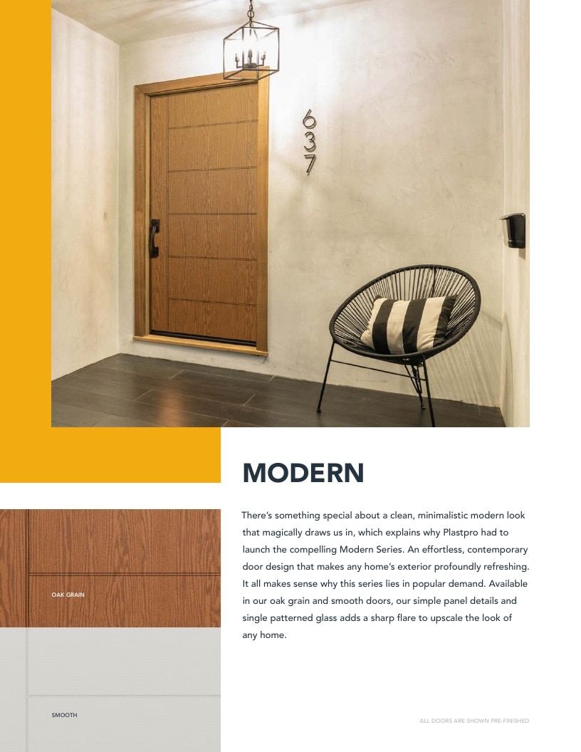 Plastpro Door Products Catalog Weekly Ad January 1 - December 31, 2026
