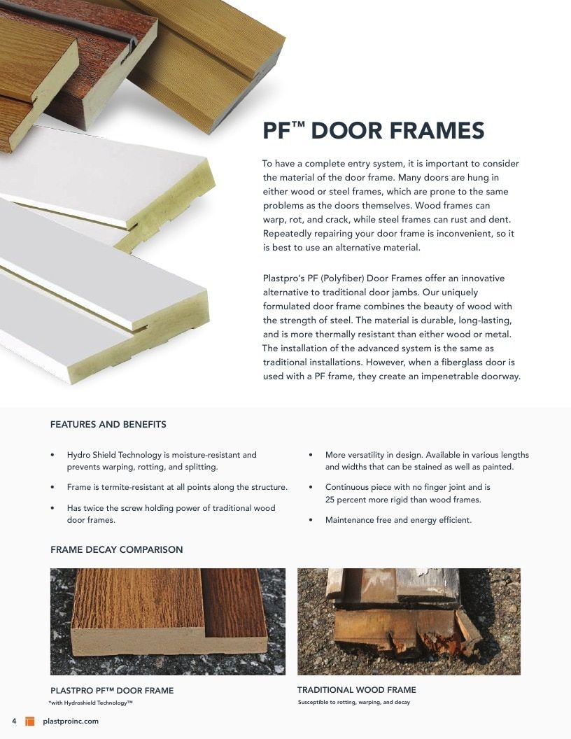 Plastpro Door Products Catalog Weekly Ad January 1 - December 31, 2026