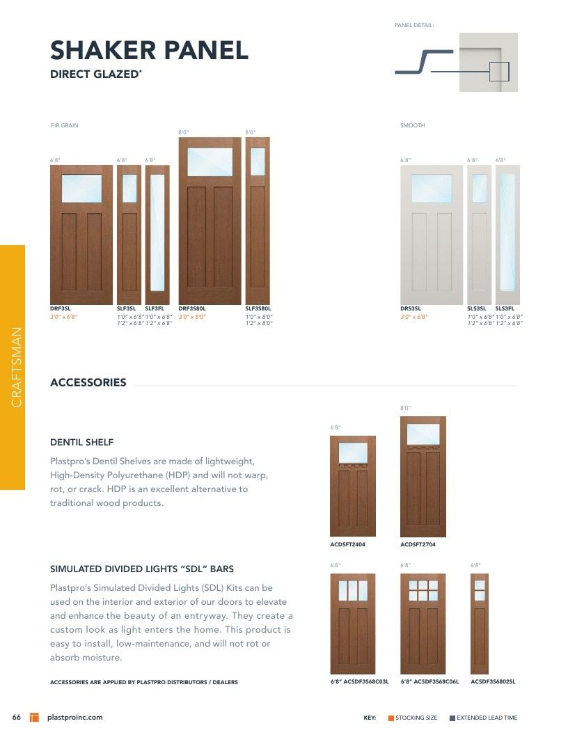 Plastpro Door Products Catalog Weekly Ad January 1 - December 31, 2026