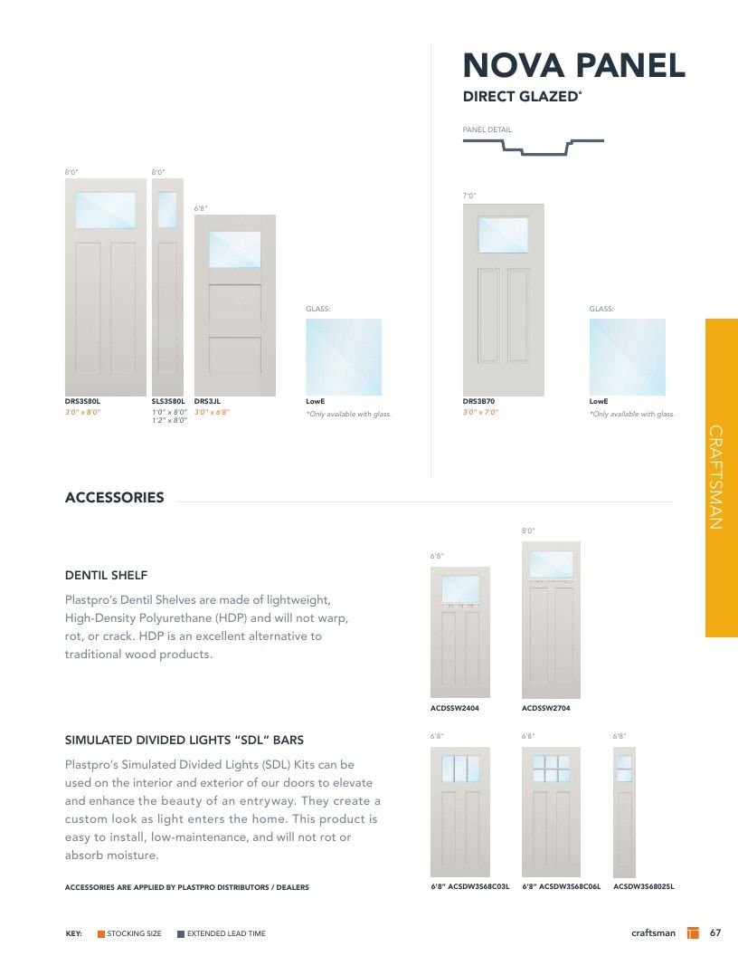 Plastpro Door Products Catalog Weekly Ad January 1 - December 31, 2026