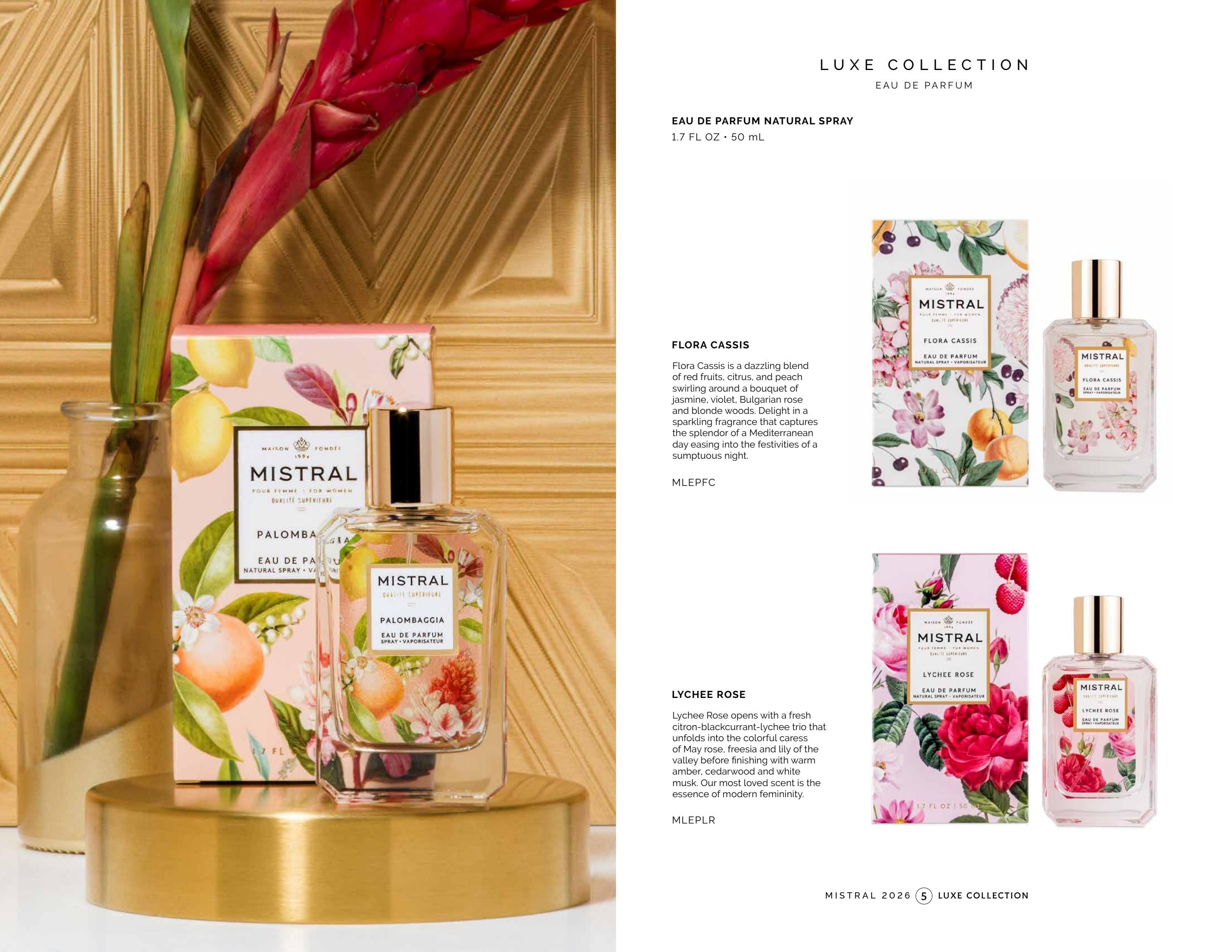 Mistral Luxe Bath and Body Catalog Weekly Ad January 1 - December 31, 2026