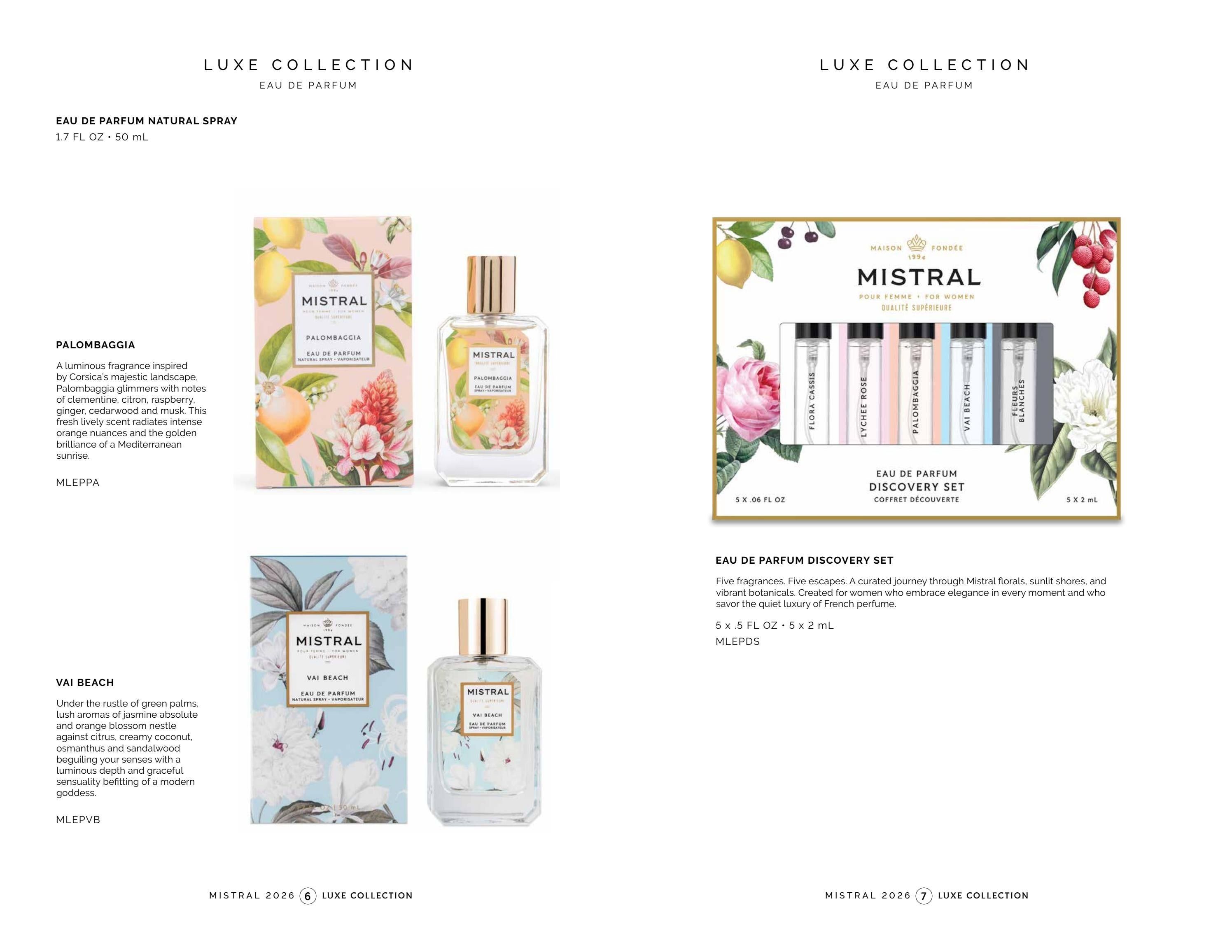 Mistral Luxe Bath and Body Catalog Weekly Ad January 1 - December 31, 2026