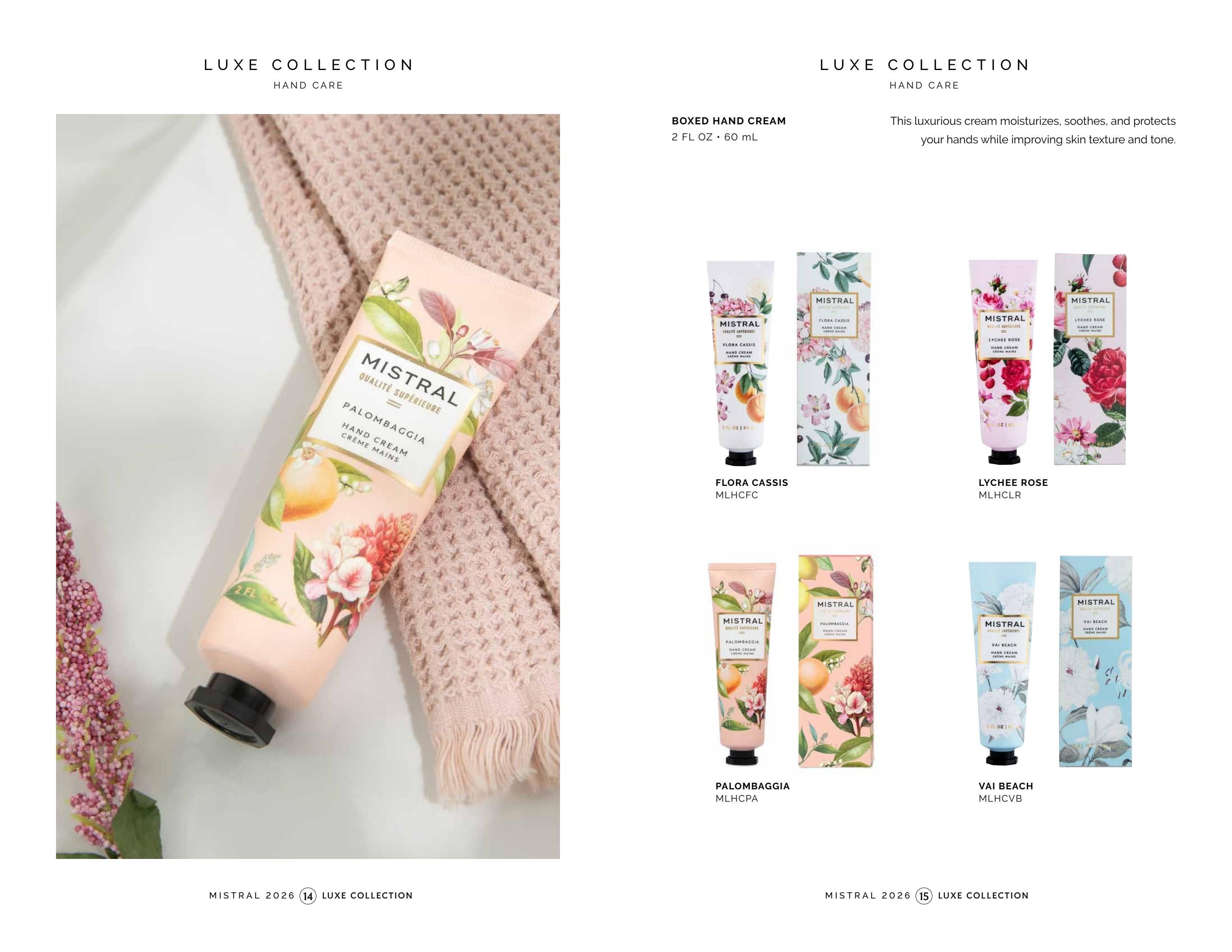 Mistral Luxe Bath and Body Catalog Weekly Ad January 1 - December 31, 2026