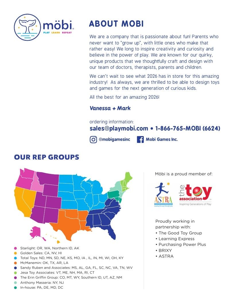 MOBI Play Annual Toys Catalog Weekly Ad January 1 - December 31, 2026